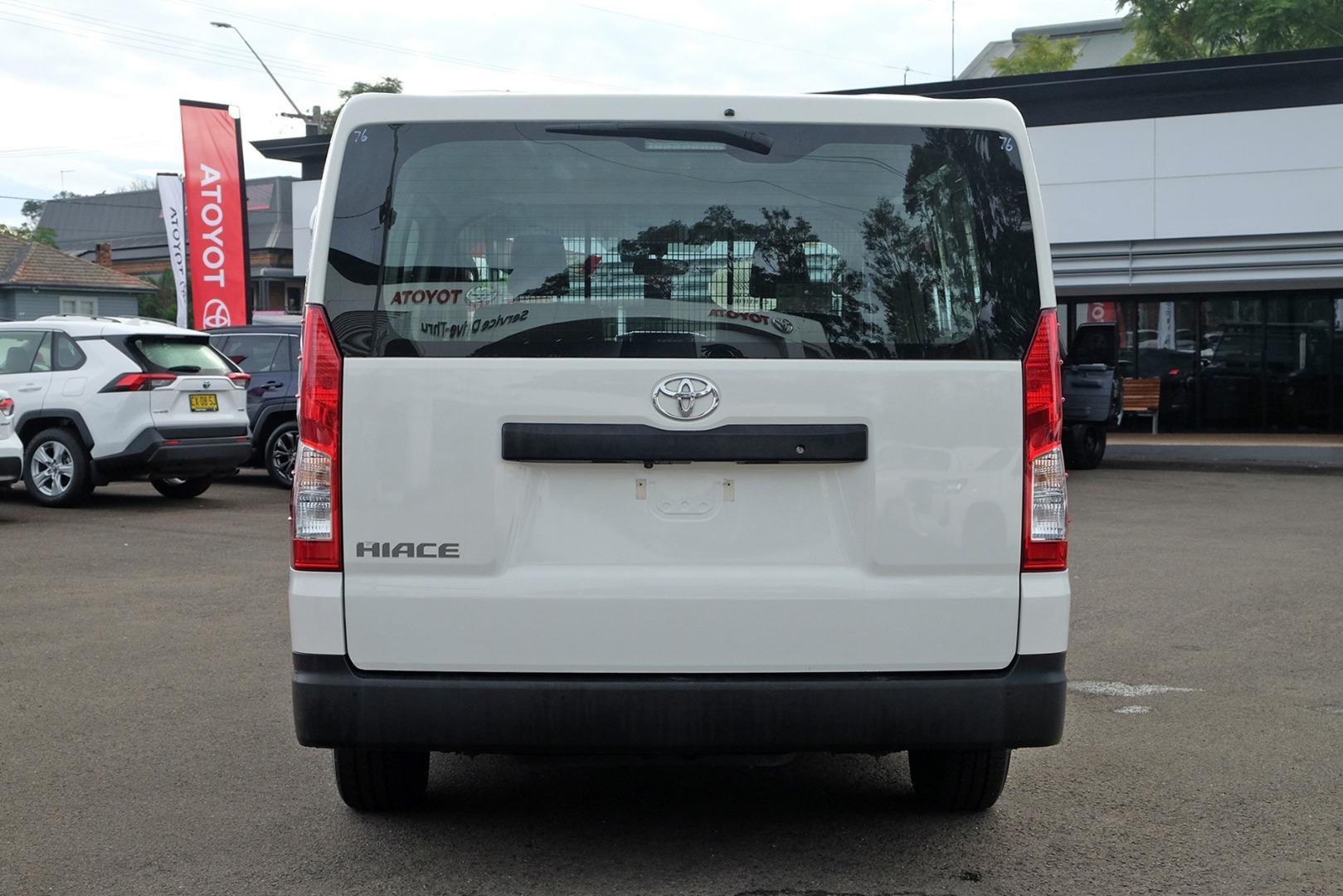 2022 Toyota Hiace LWB in White