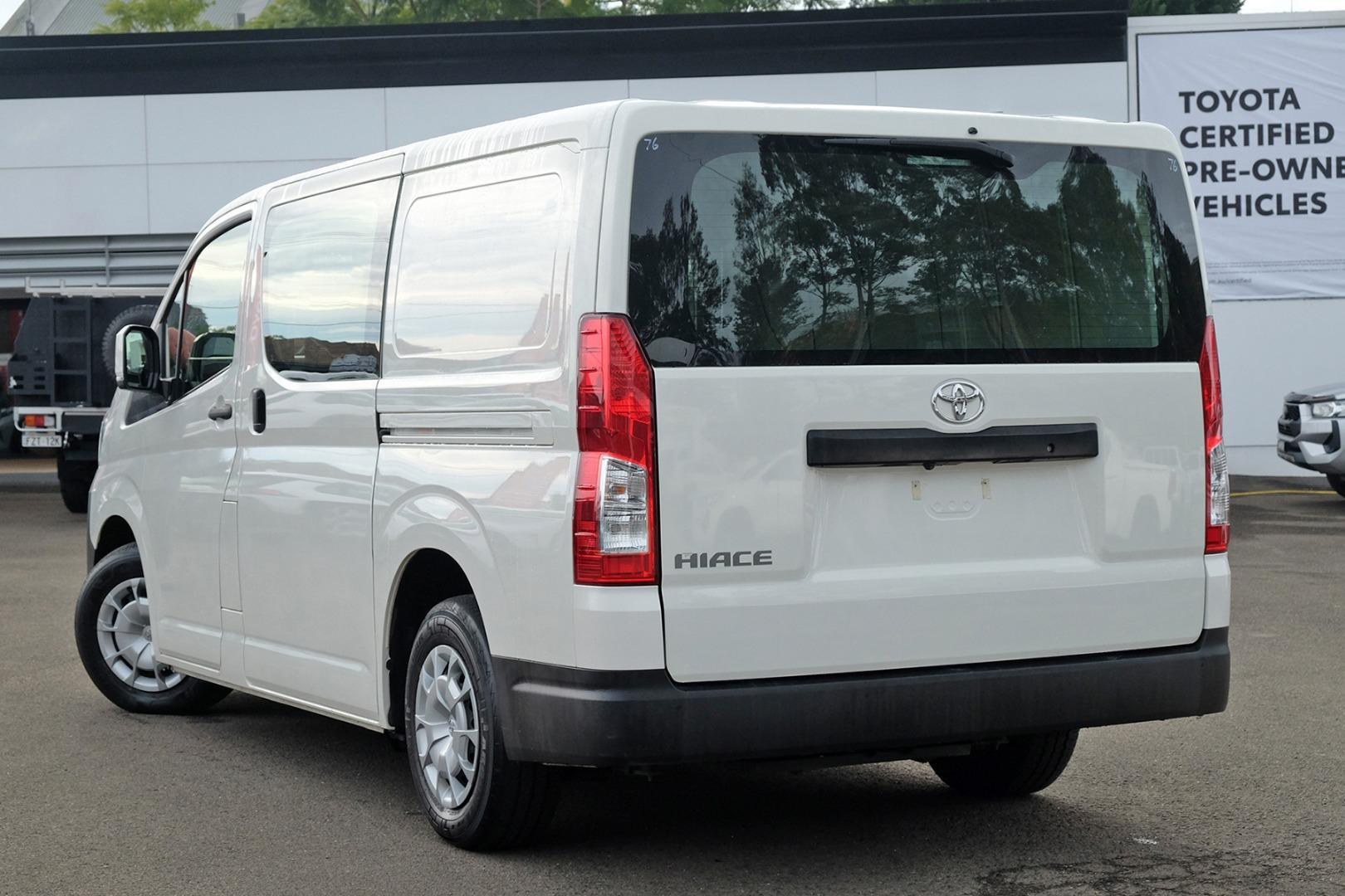 2022 Toyota Hiace LWB in White