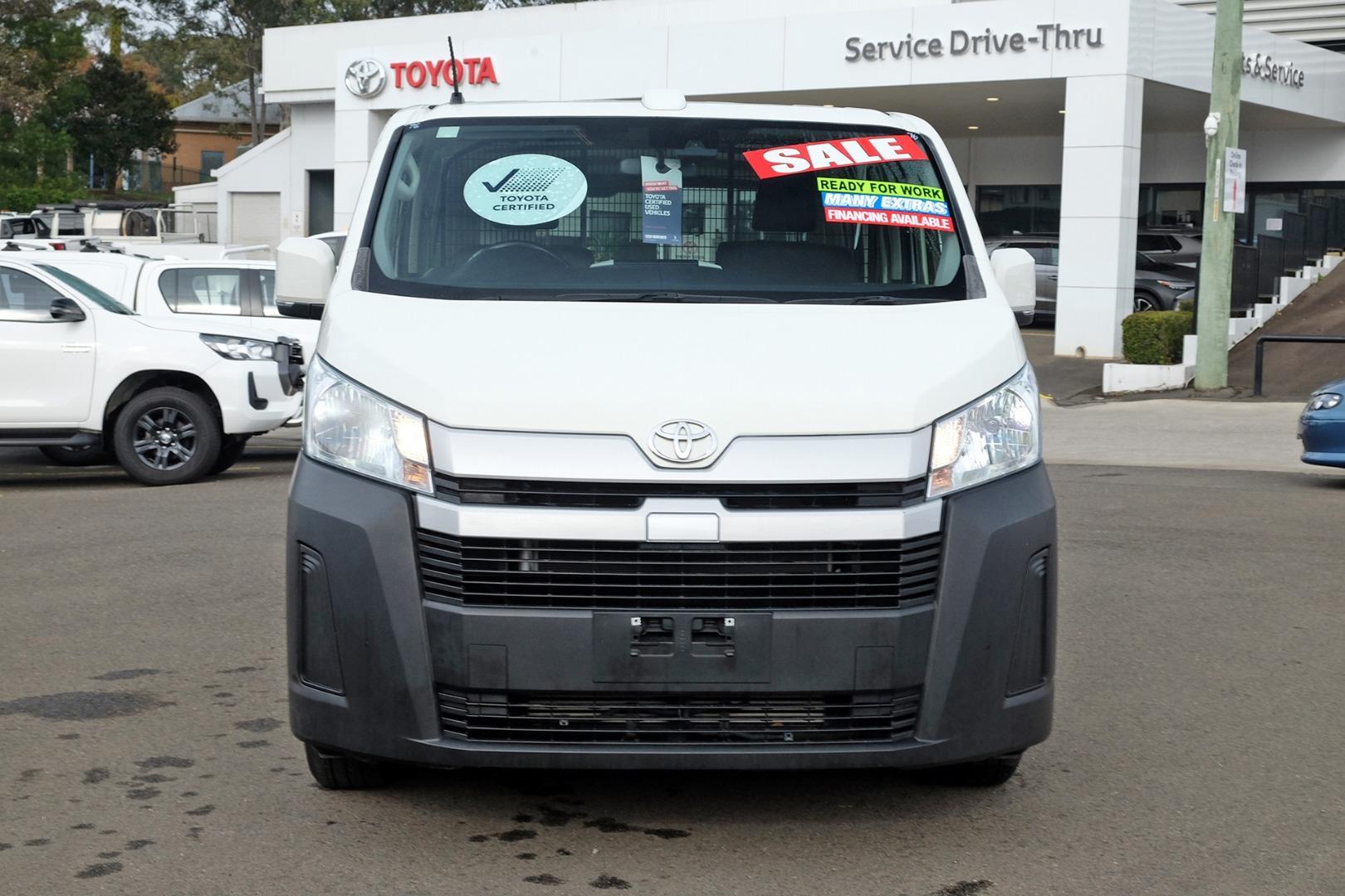 2022 Toyota Hiace LWB in White
