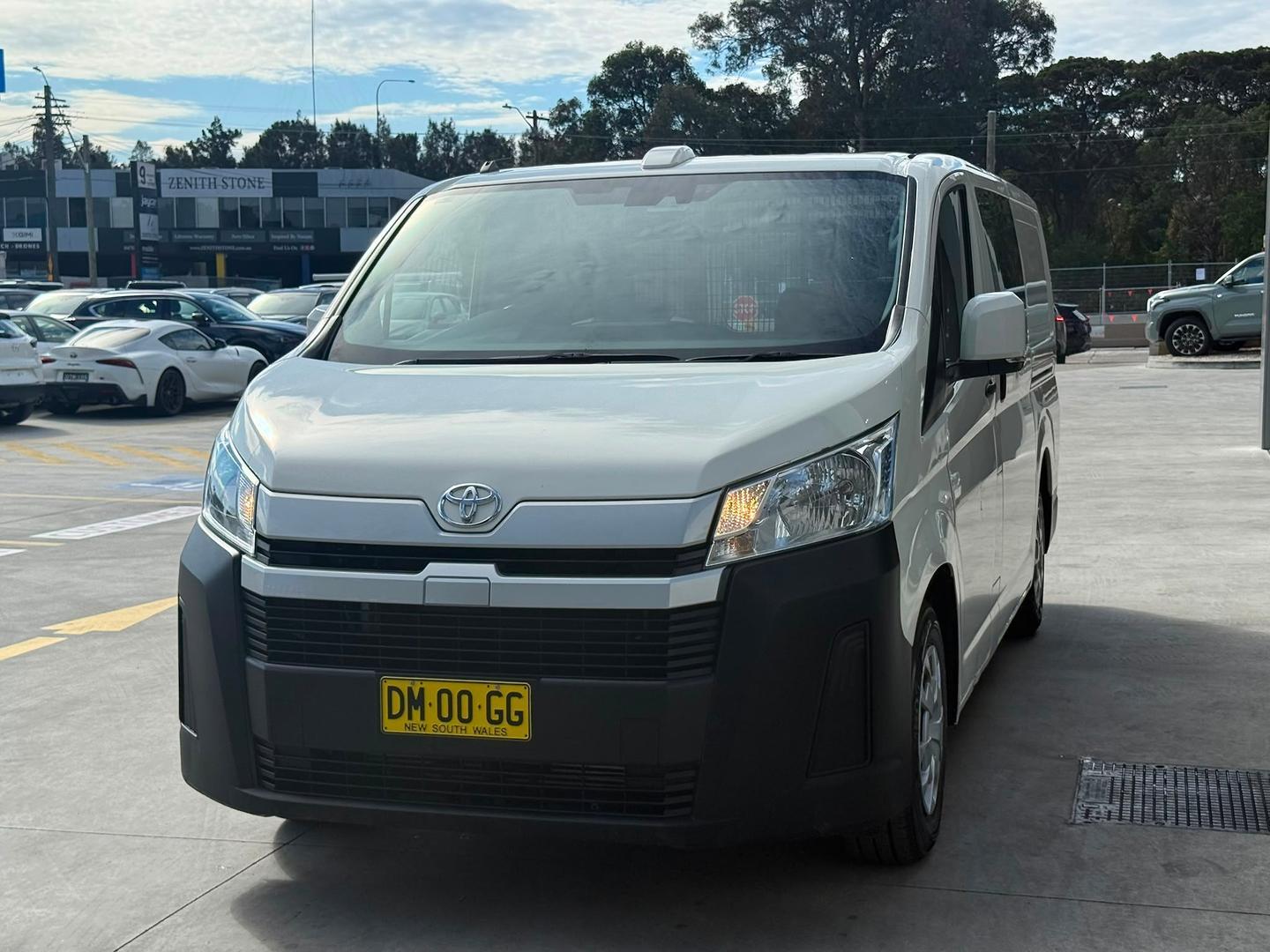 2024 Toyota Hiace LWB in White