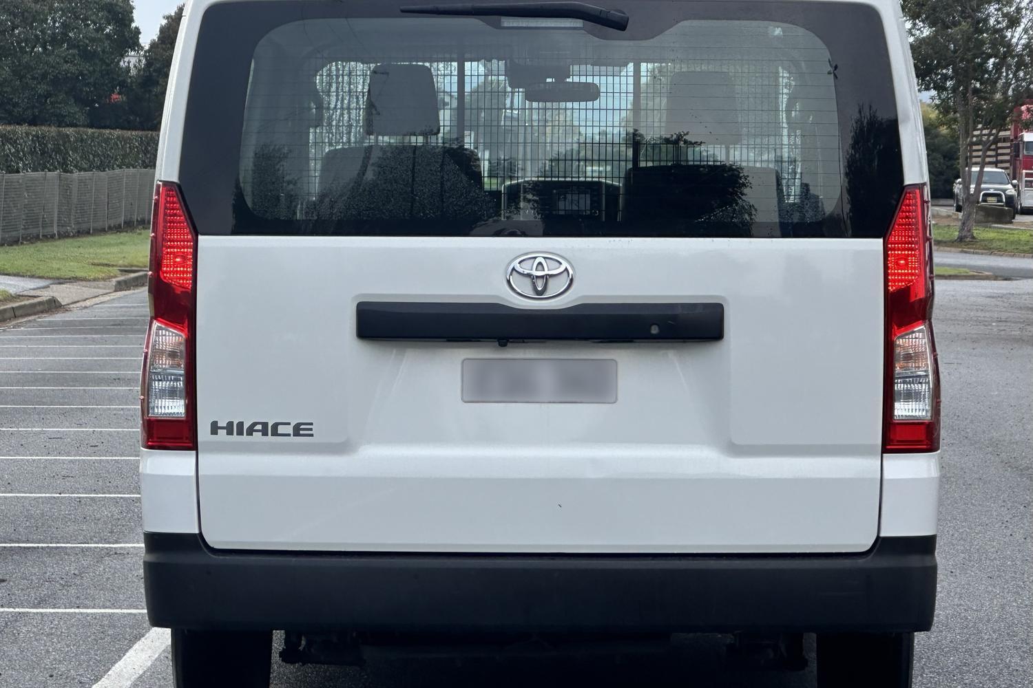 2021 Toyota Hiace LWB in White