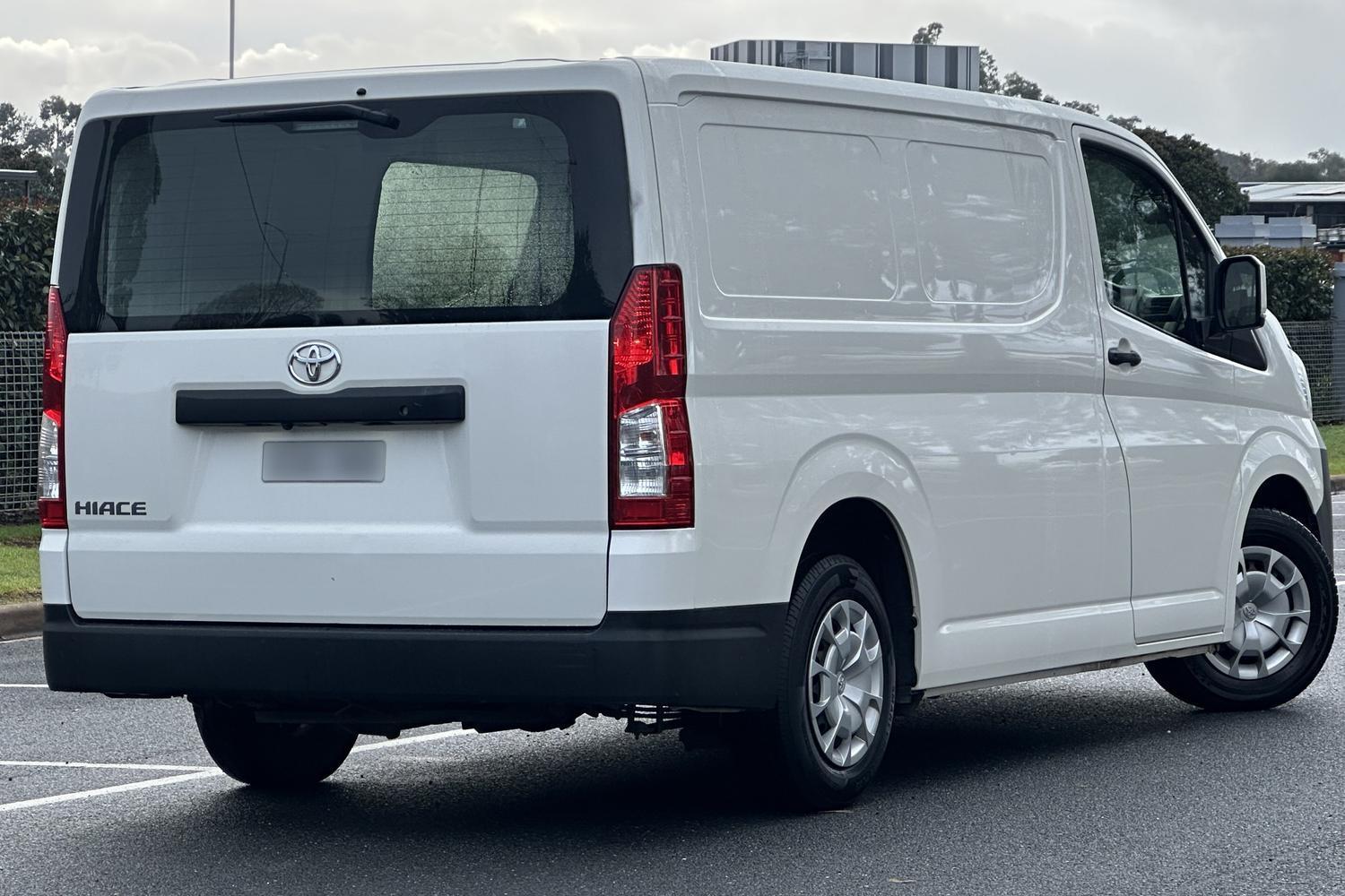2021 Toyota Hiace LWB in White