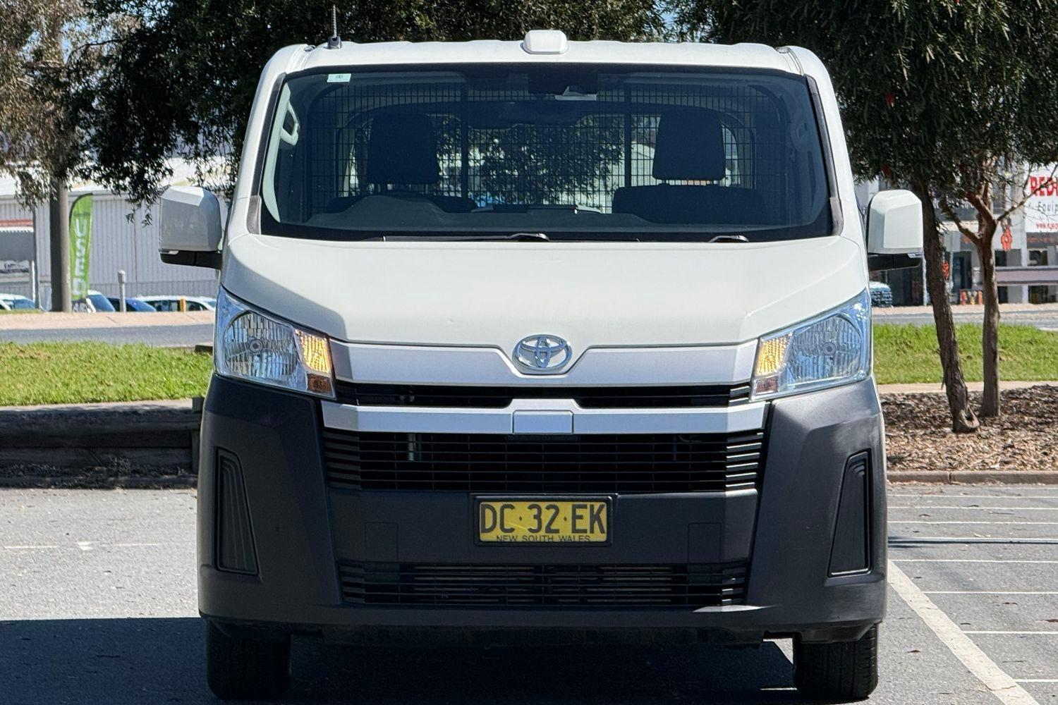 2021 Toyota Hiace LWB in White