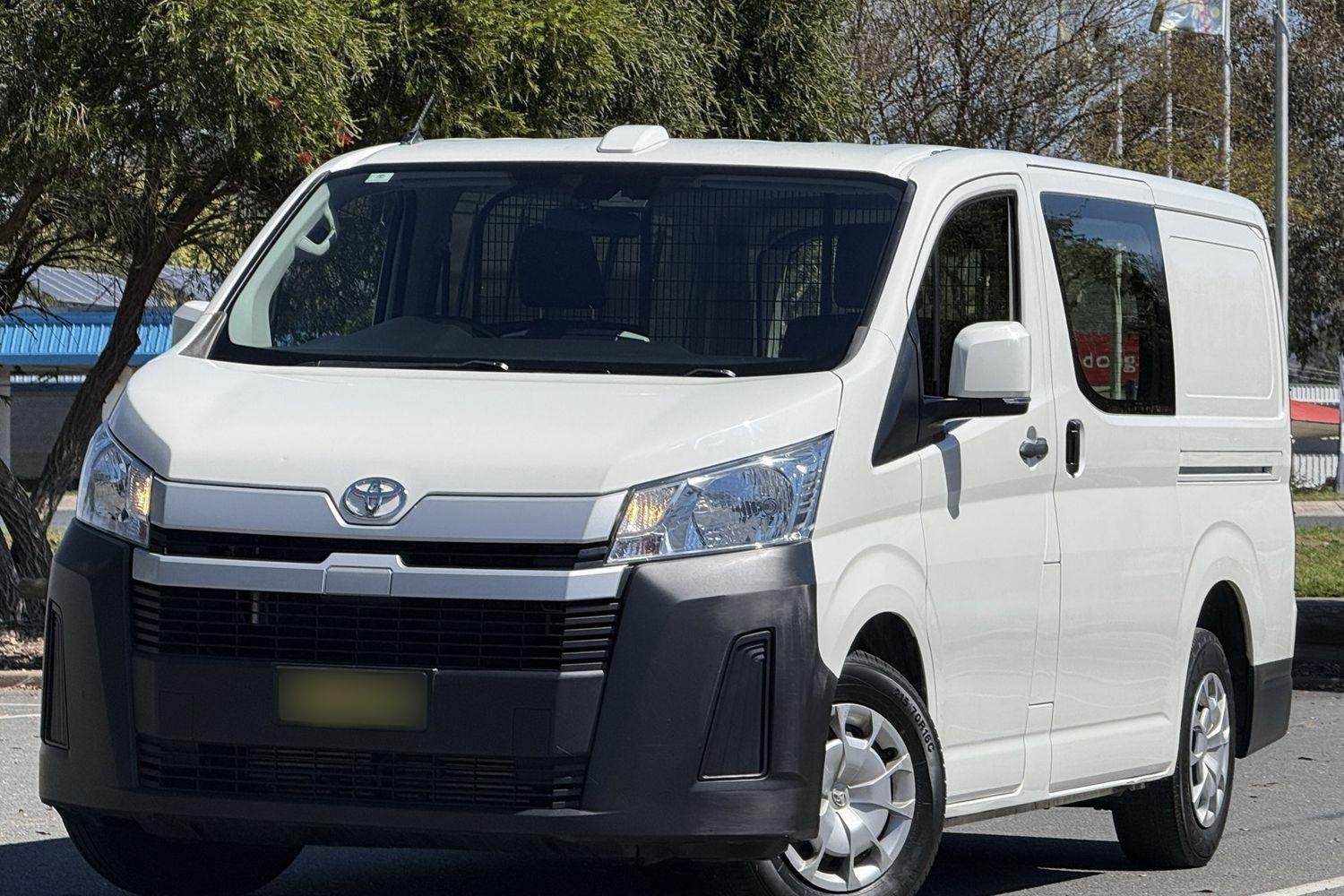 2021 Toyota Hiace LWB in White