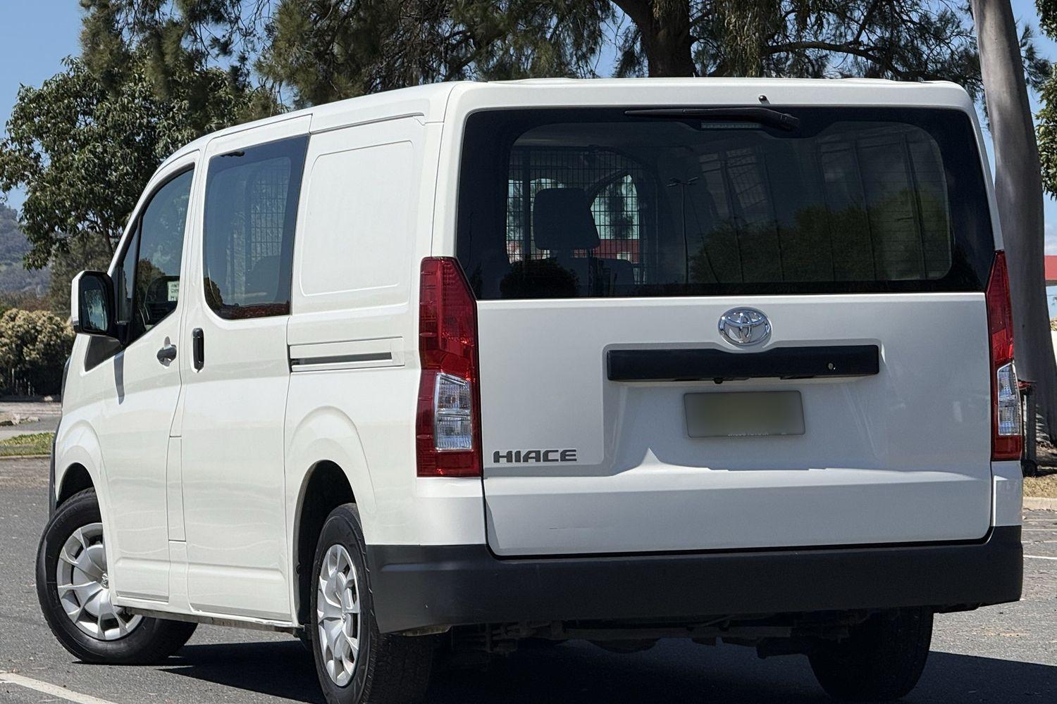 2021 Toyota Hiace LWB in White