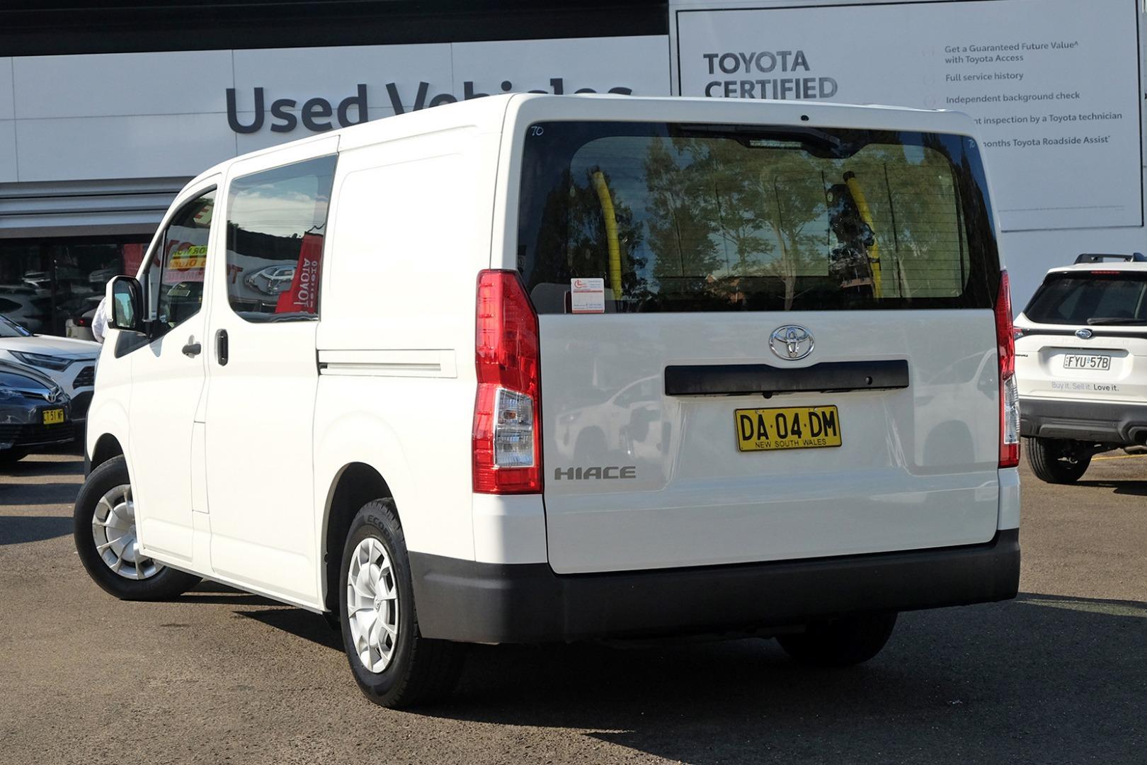 2021 Toyota Hiace LWB in White