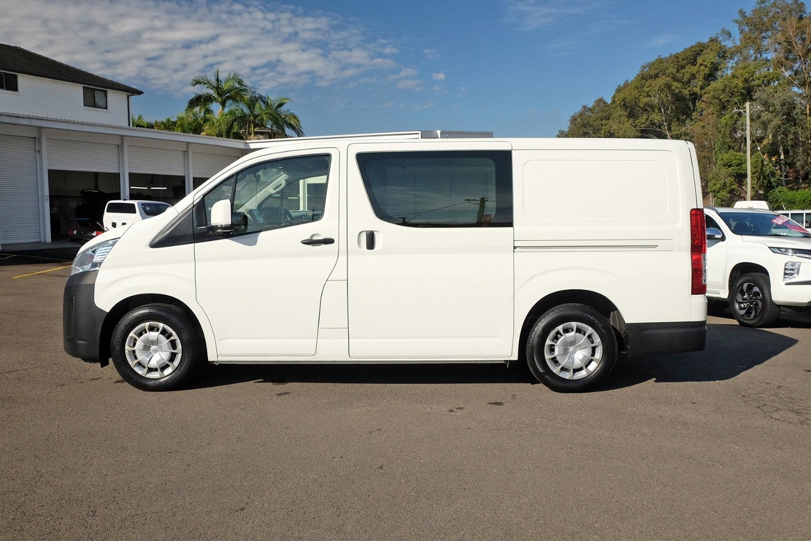 2021 Toyota Hiace LWB in White