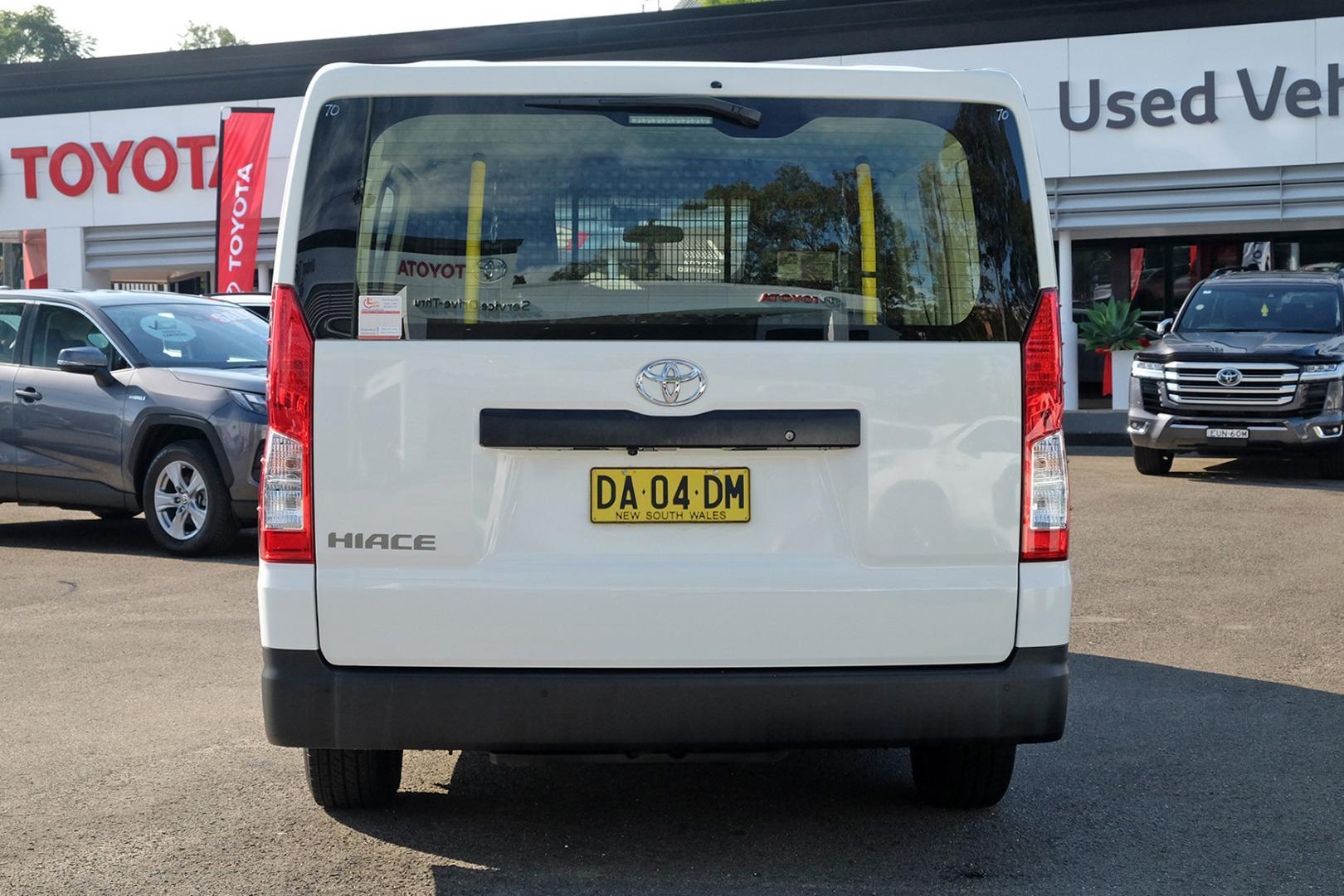 2021 Toyota Hiace LWB in White