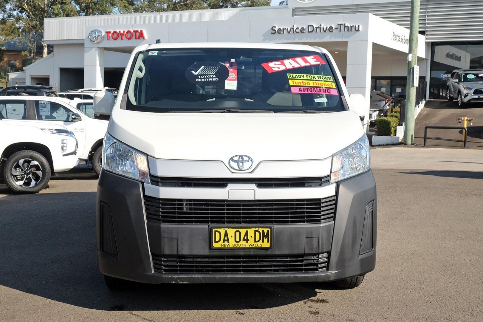 2021 Toyota Hiace LWB in White