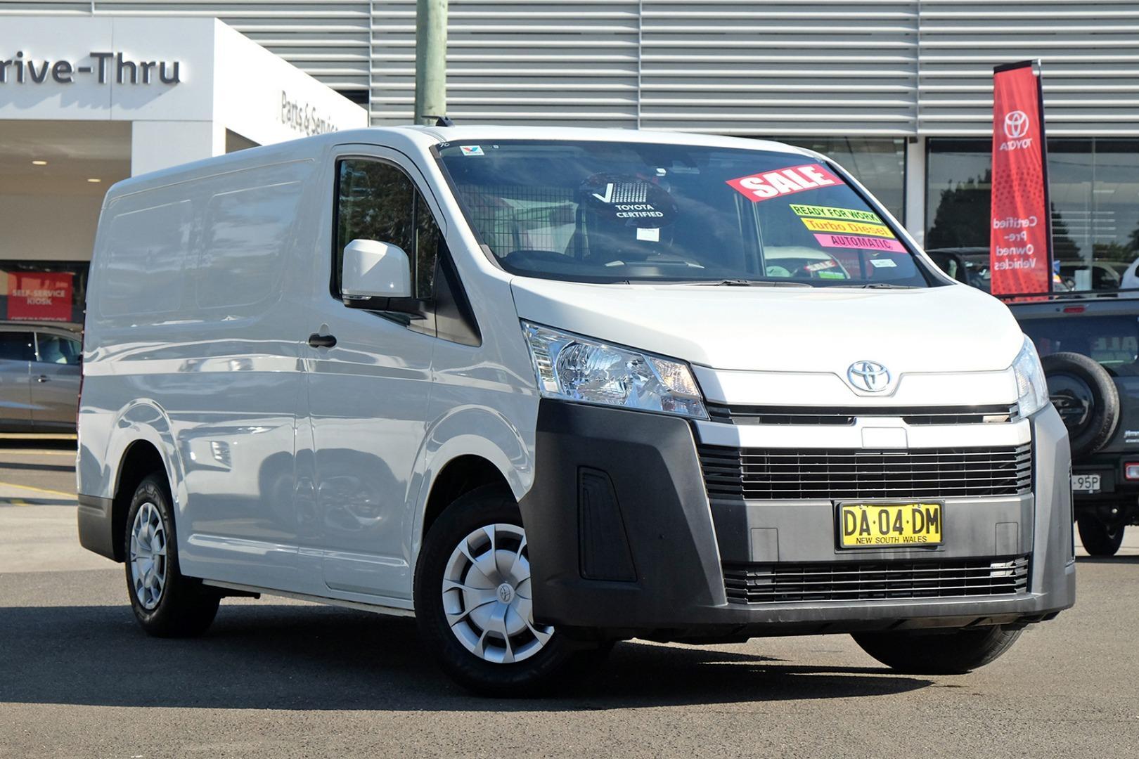 2021 Toyota Hiace LWB in White