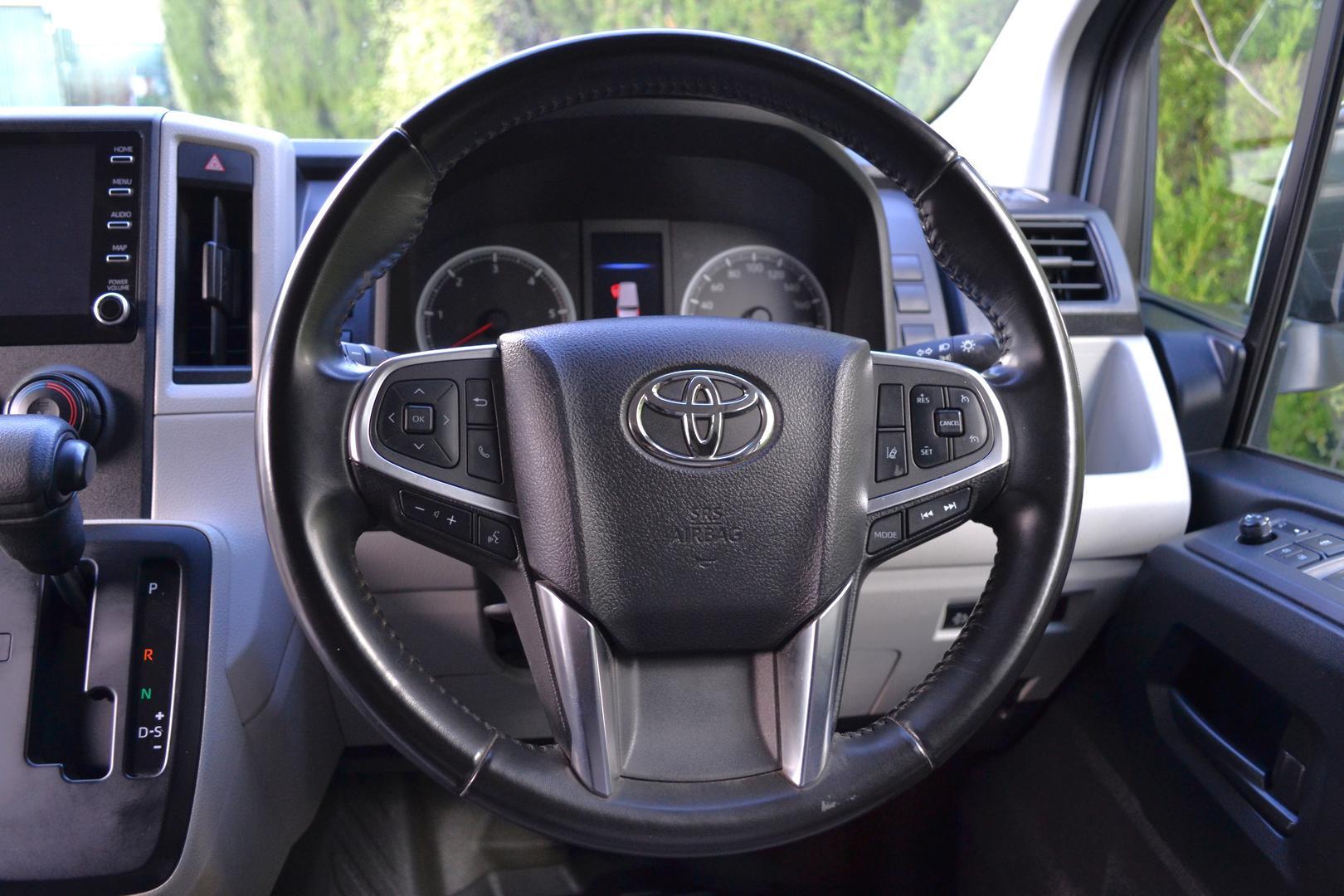 2021 Toyota Hiace LWB in White
