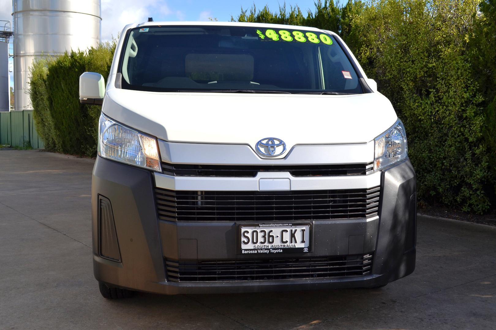 2021 Toyota Hiace LWB in White
