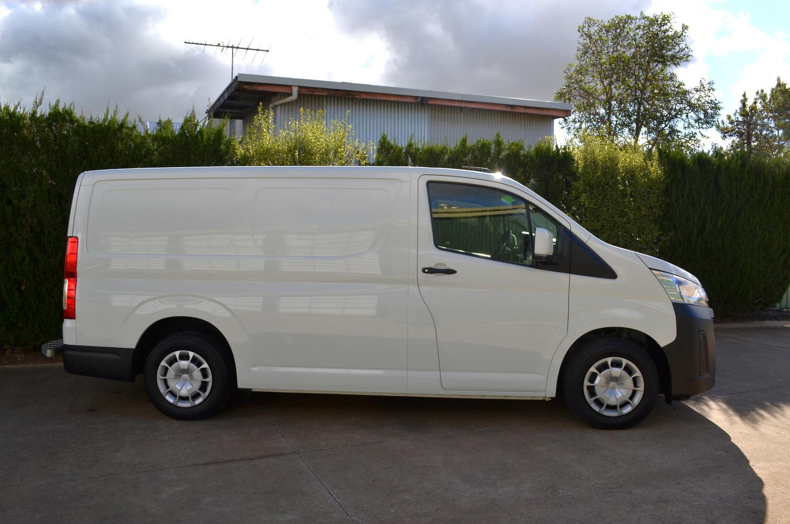 2021 Toyota Hiace LWB in White