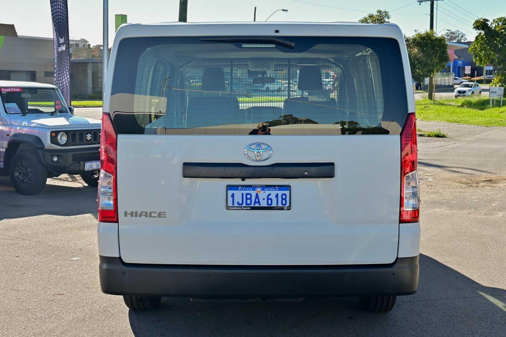 2022 Toyota Hiace LWB in White