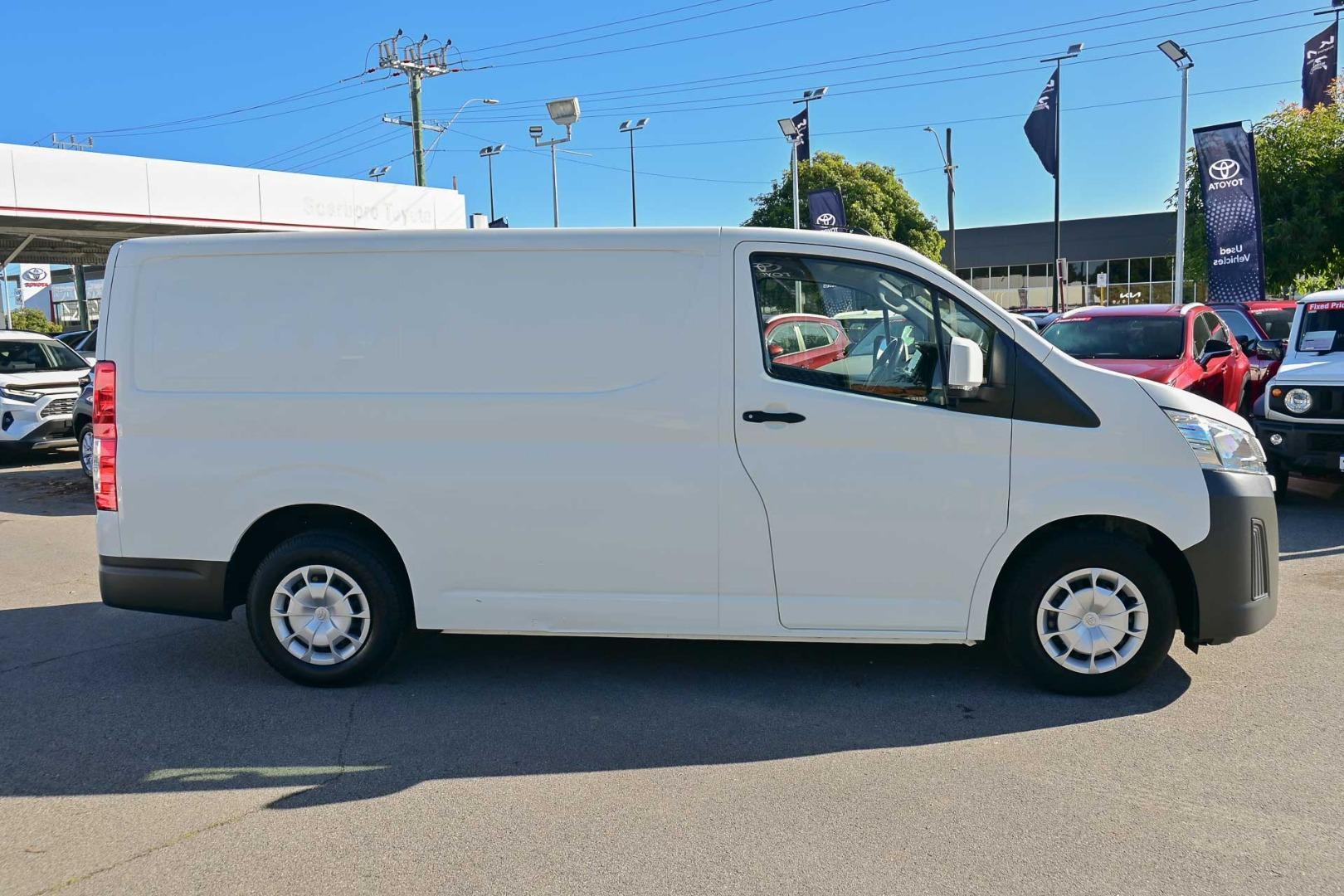 2022 Toyota Hiace LWB in White