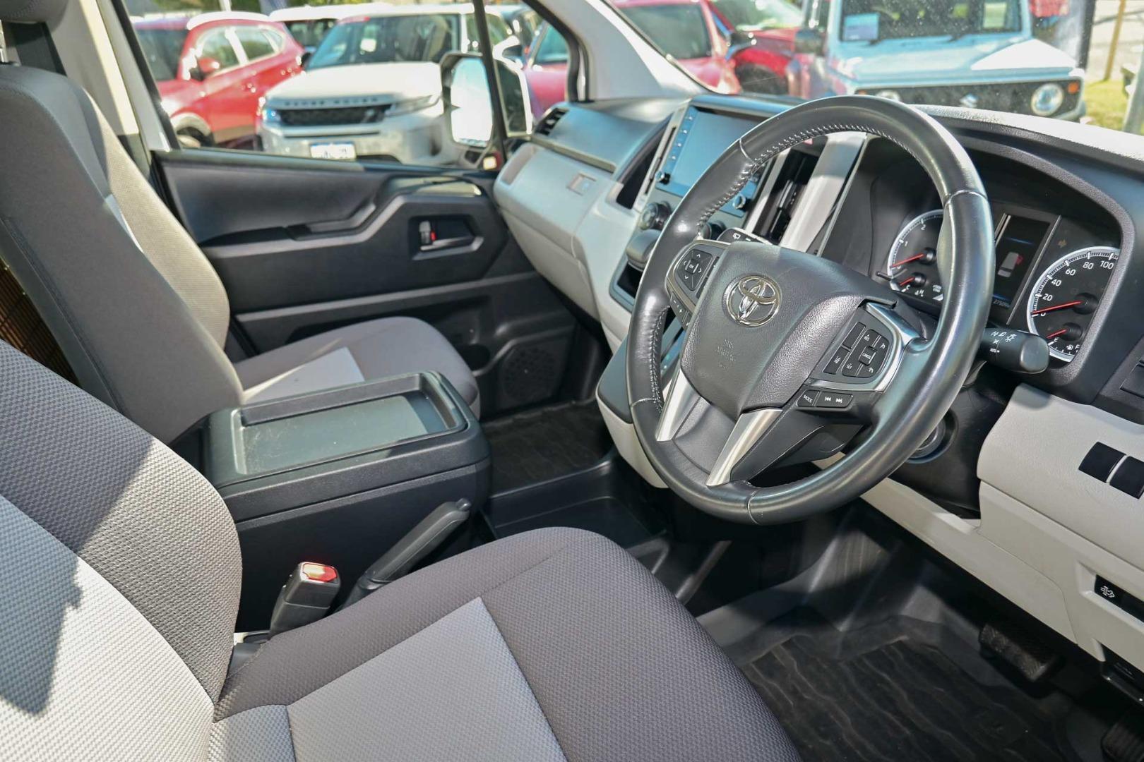 2022 Toyota Hiace LWB in White