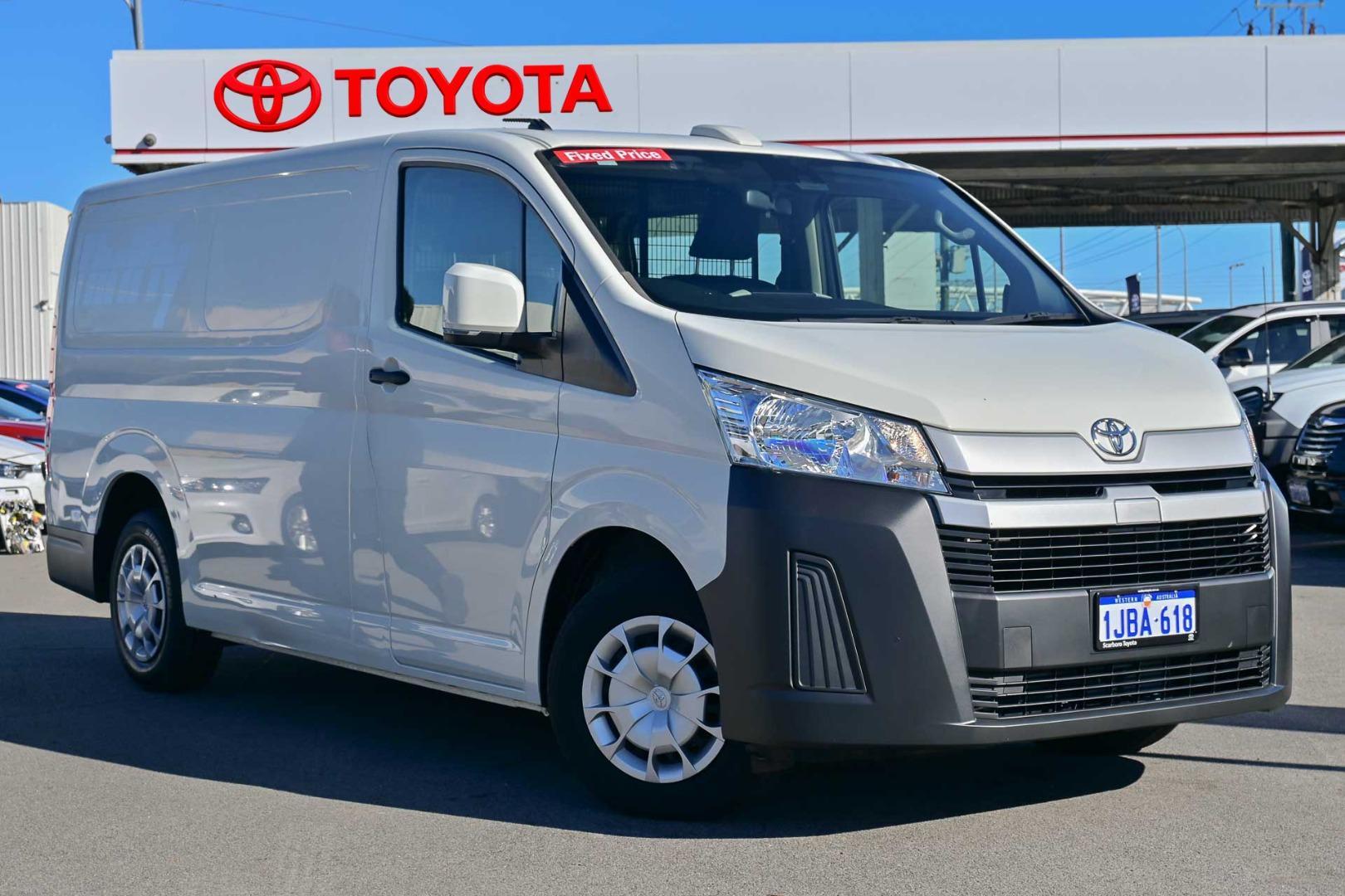2022 Toyota Hiace LWB in White
