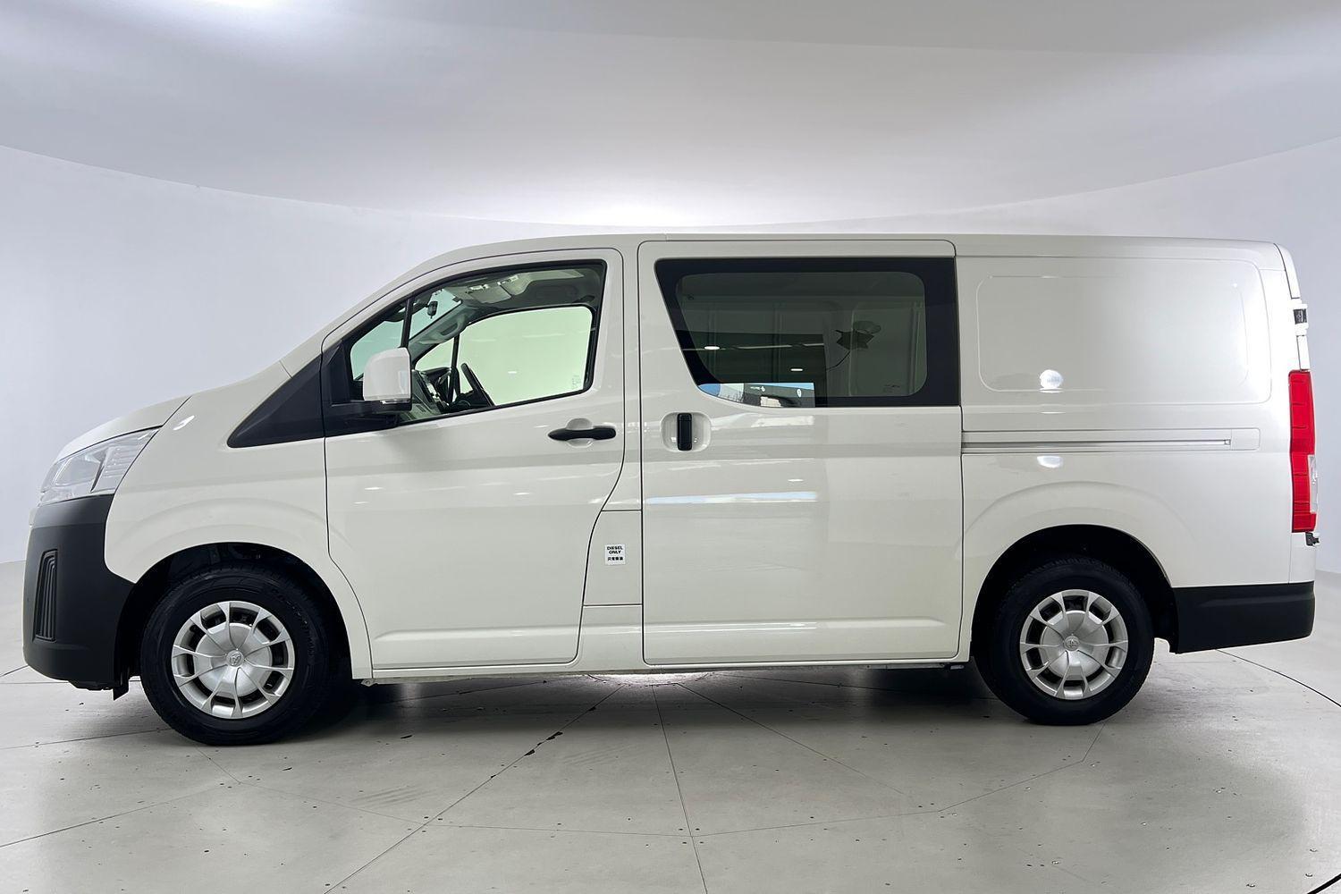 2023 Toyota Hiace LWB in White