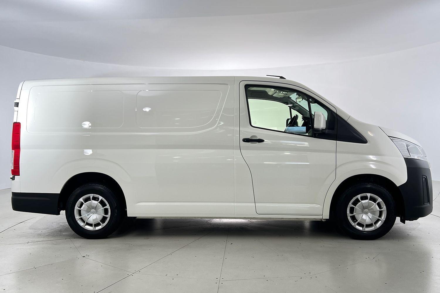 2023 Toyota Hiace LWB in White