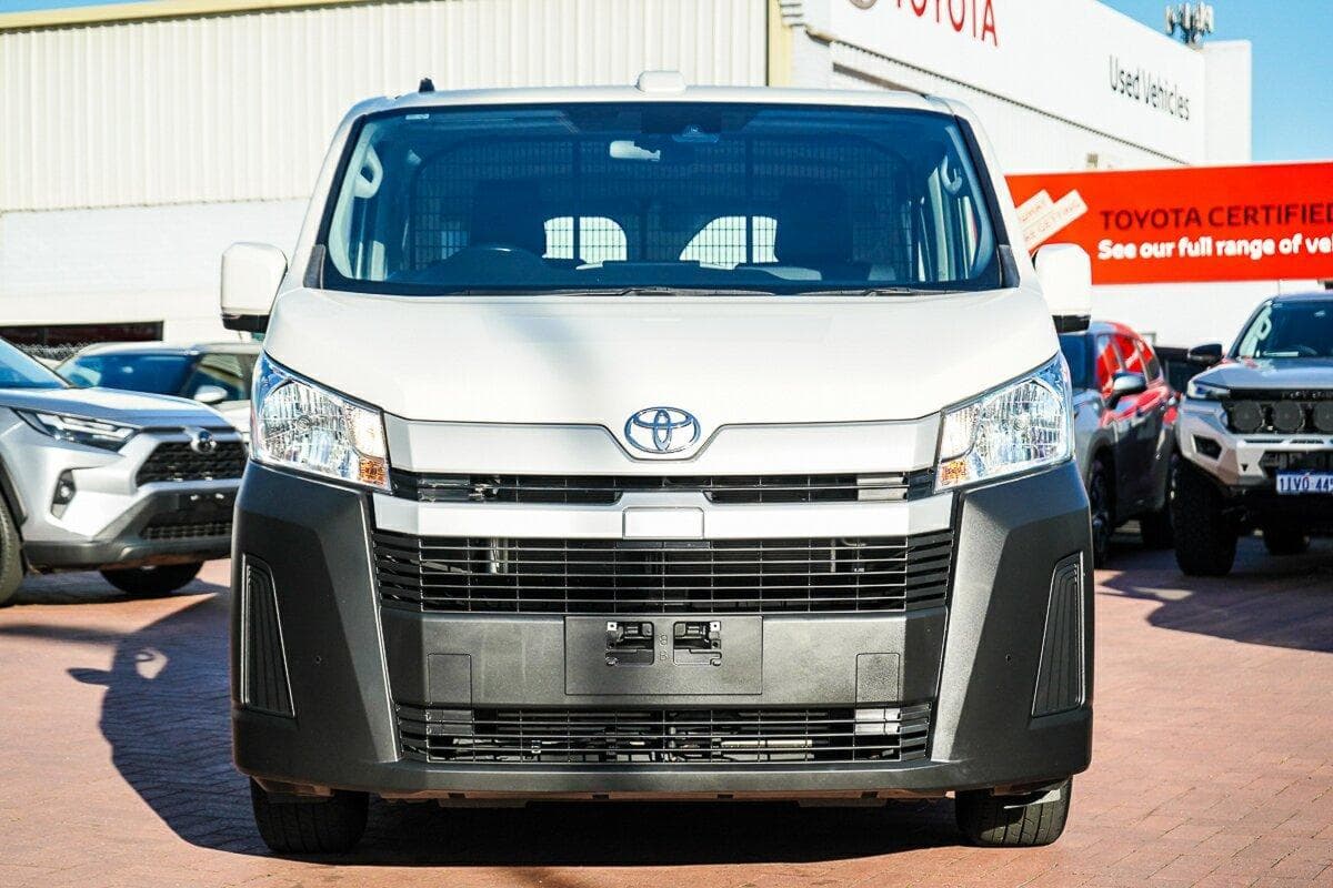 2023 Toyota Hiace LWB in White