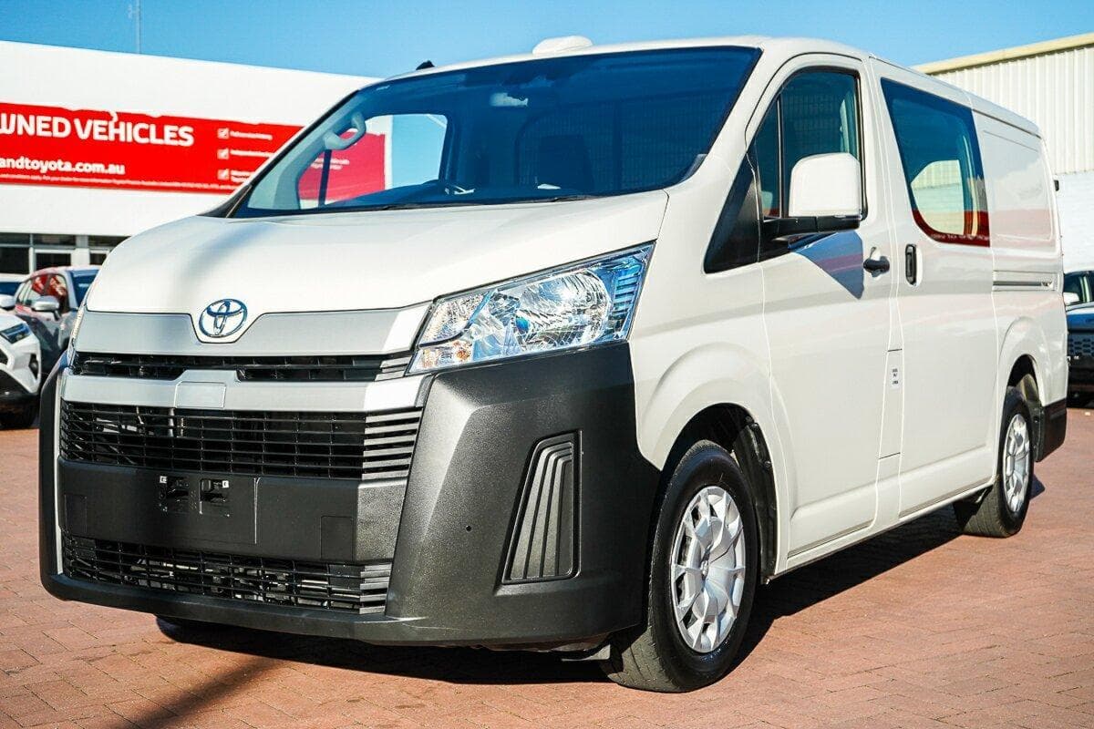 2023 Toyota Hiace LWB in White