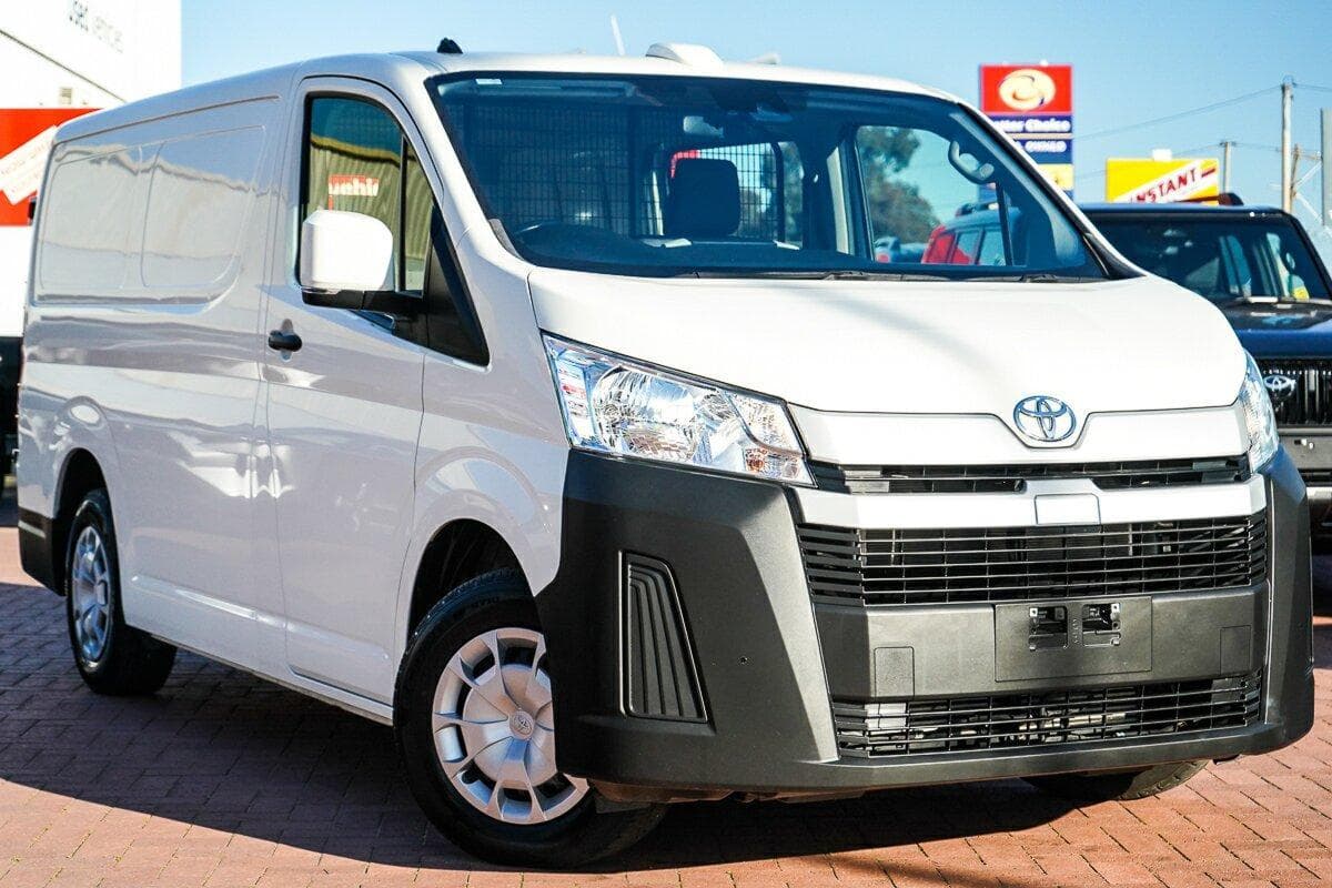 2023 Toyota Hiace LWB in White