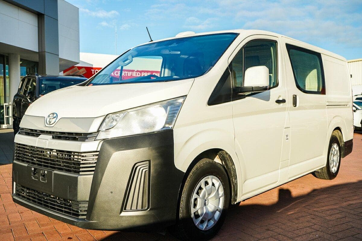 2023 Toyota Hiace LWB in White
