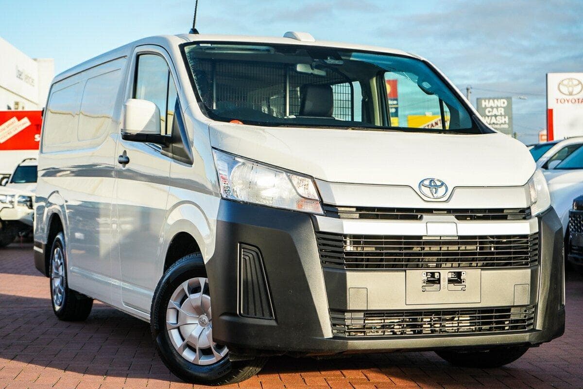 2023 Toyota Hiace LWB in White