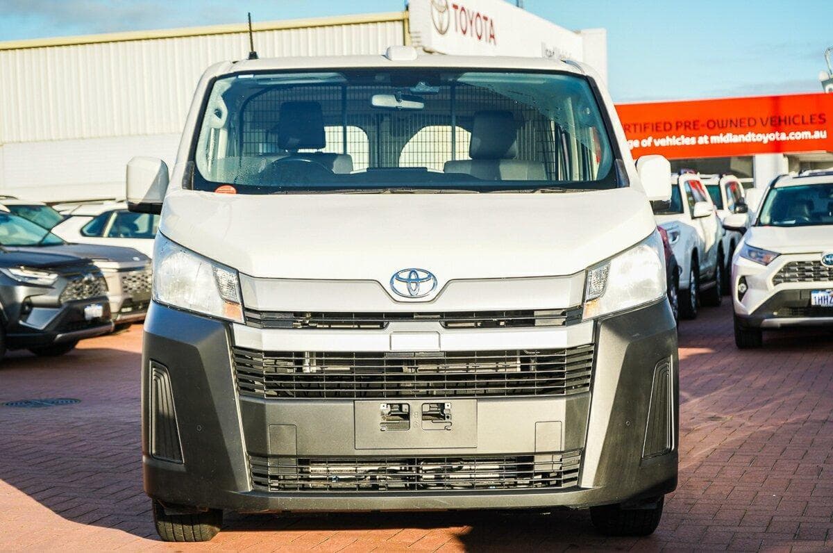2023 Toyota Hiace LWB in White