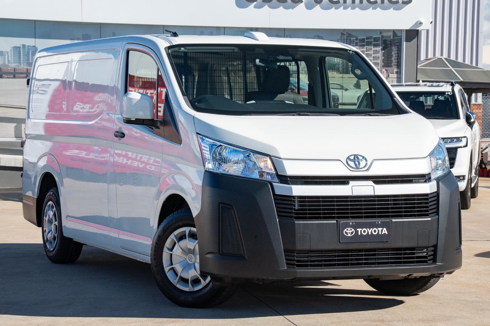 2023 Toyota Hiace LWB in White