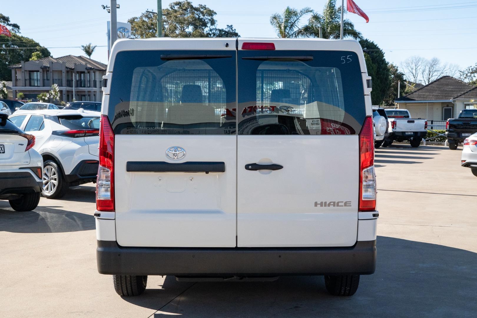 2023 Toyota Hiace LWB in White