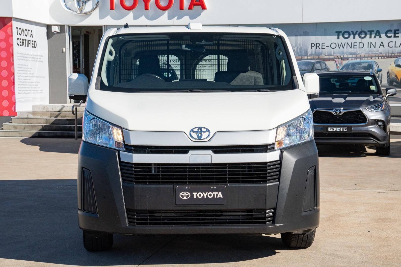 2023 Toyota Hiace LWB in White