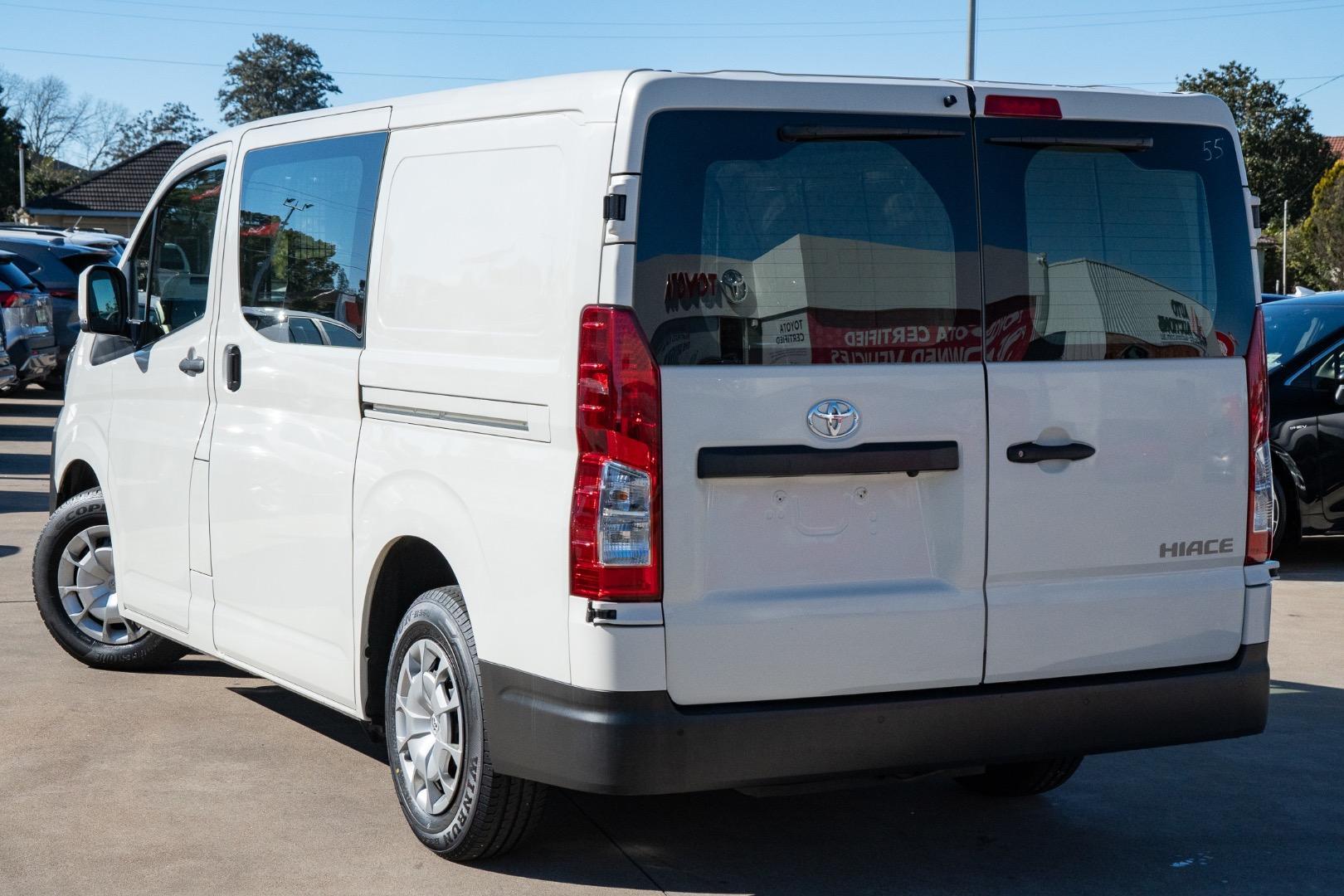 2023 Toyota Hiace LWB in White