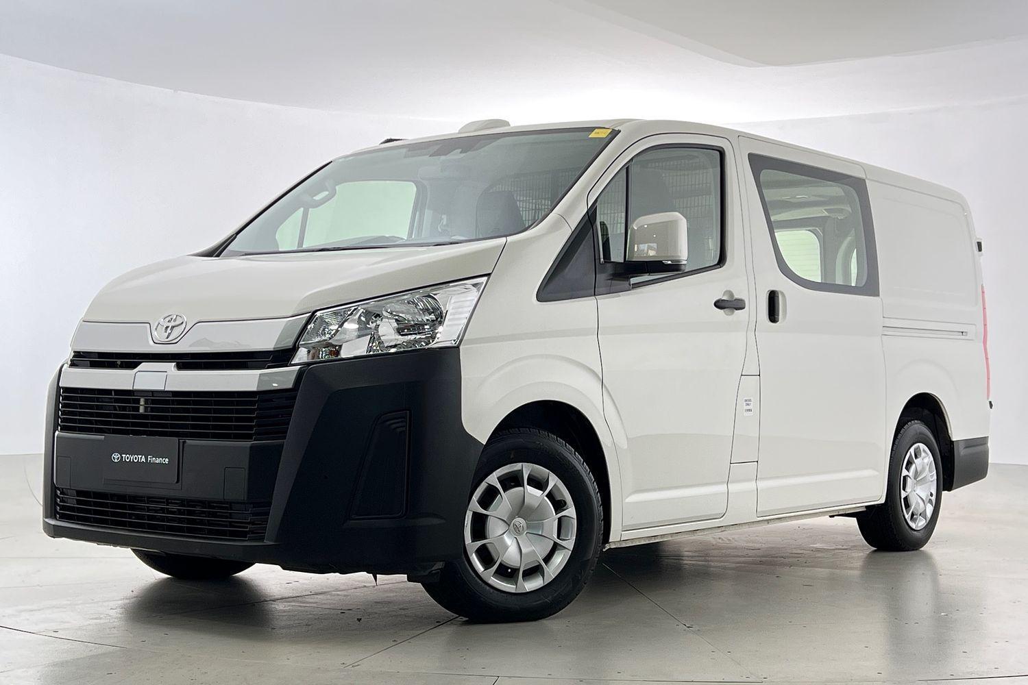 2023 Toyota Hiace LWB in White