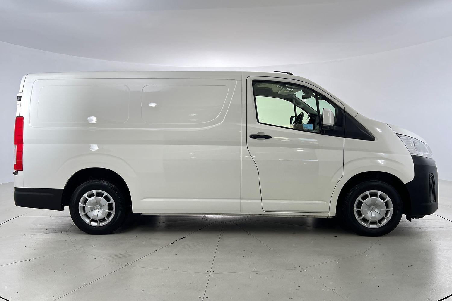 2023 Toyota Hiace LWB in White