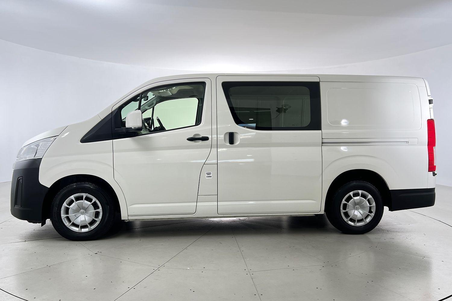 2023 Toyota Hiace LWB in White