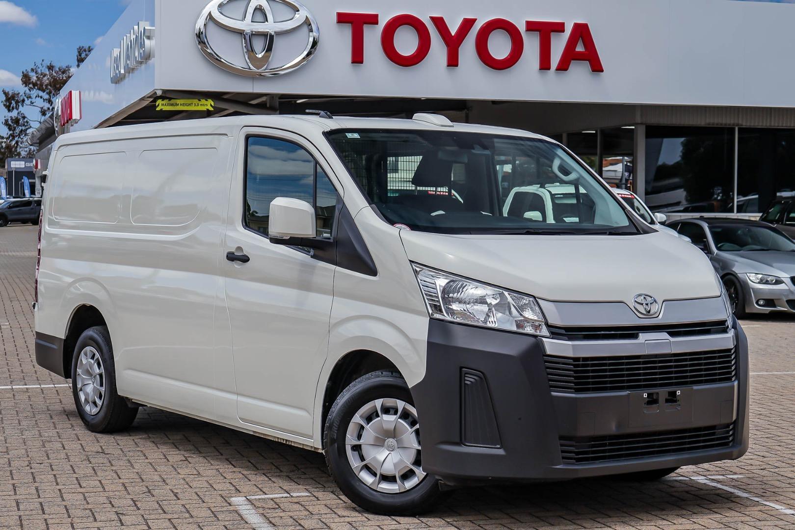 2023 Toyota Hiace LWB in White