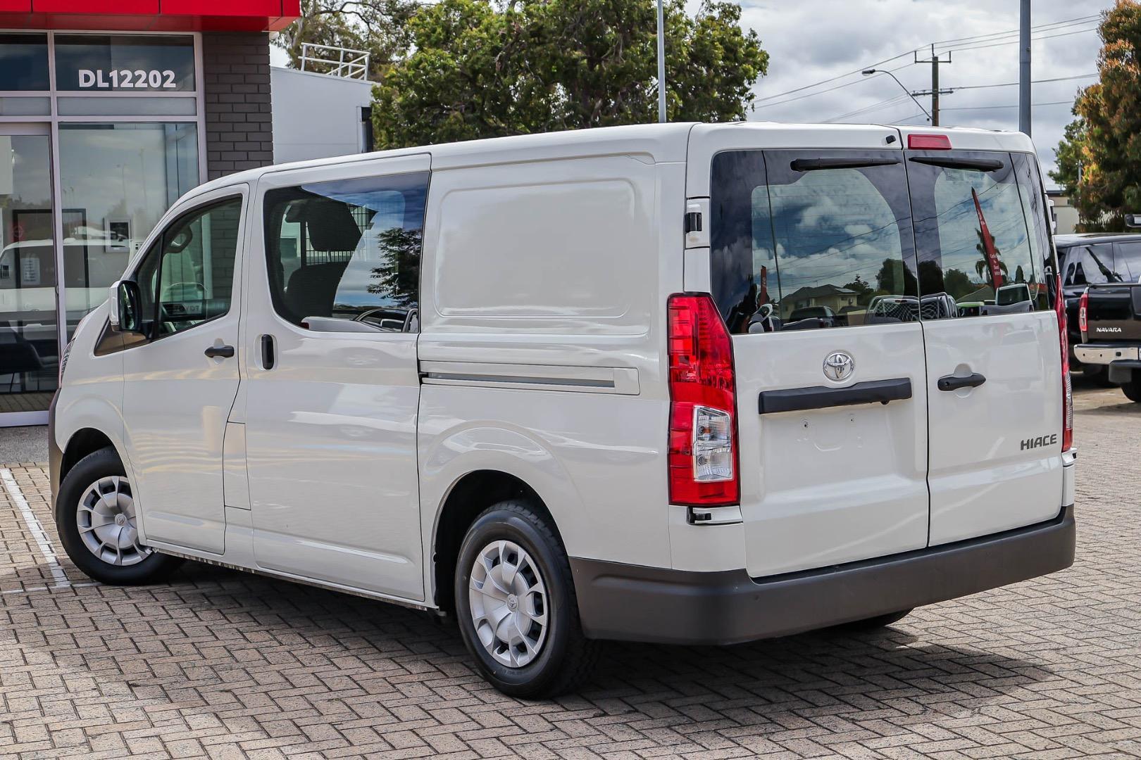 2023 Toyota Hiace LWB in White