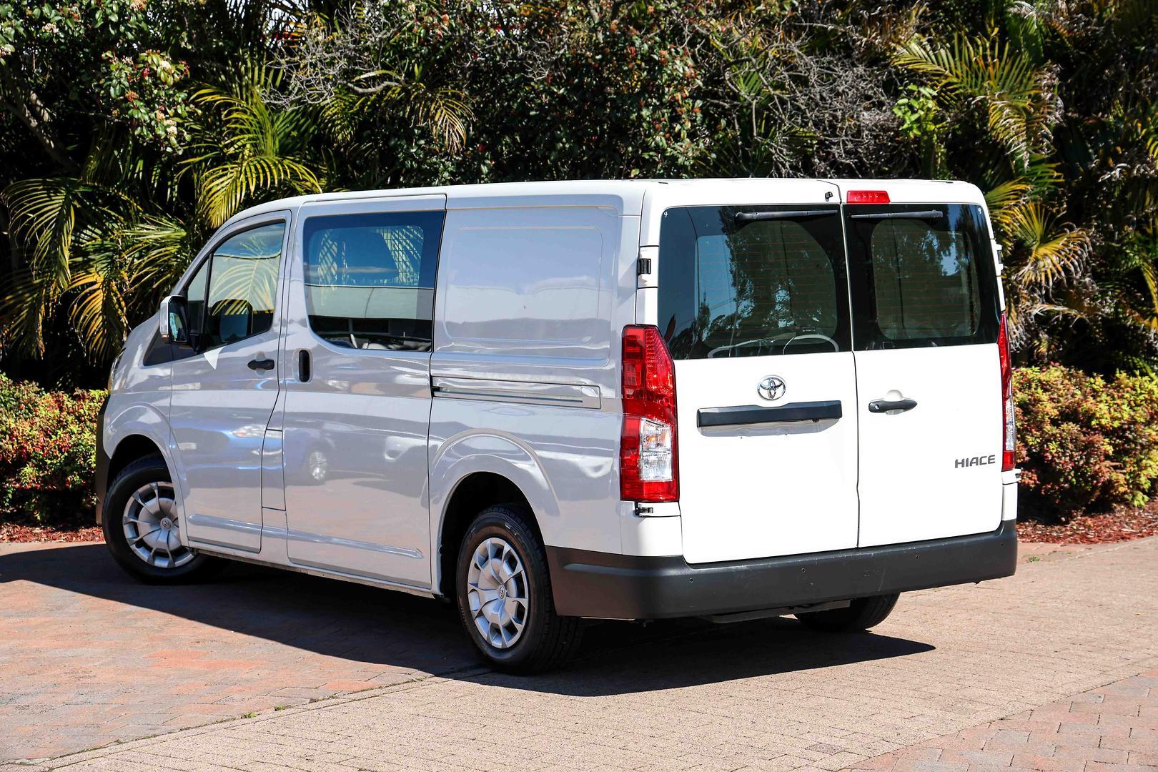 2023 Toyota Hiace LWB in White