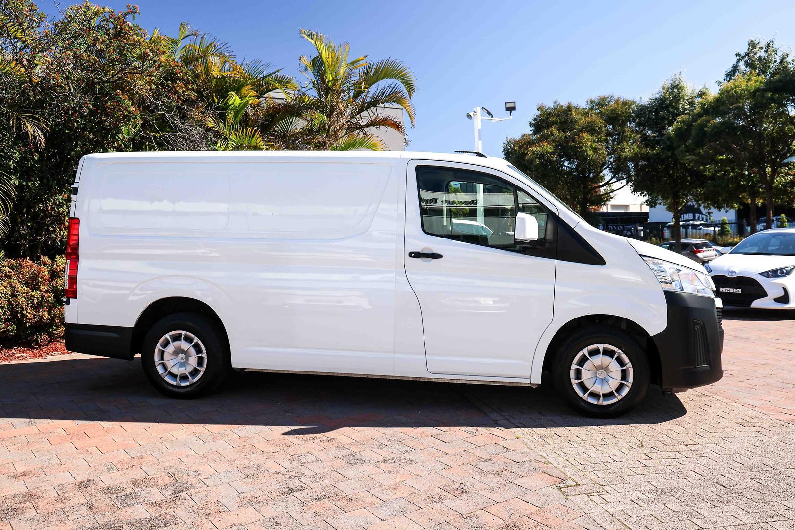 2023 Toyota Hiace LWB in White