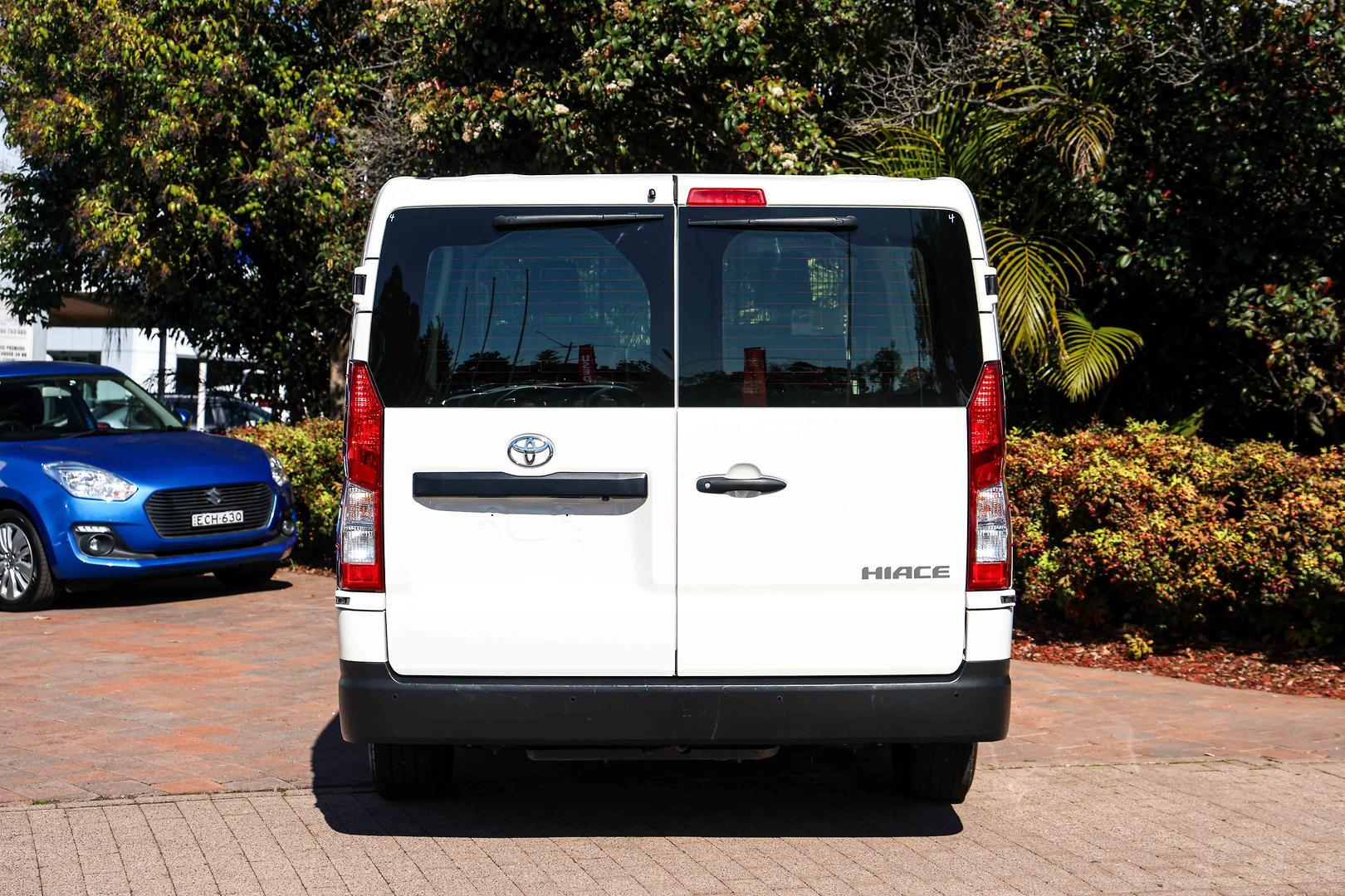 2023 Toyota Hiace LWB in White