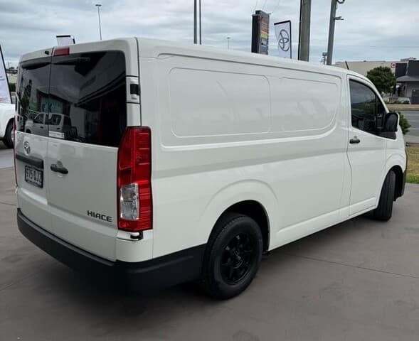 2024 Toyota Hiace LWB in White