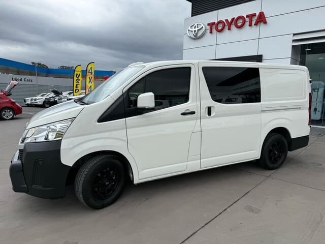 2024 Toyota Hiace LWB in White