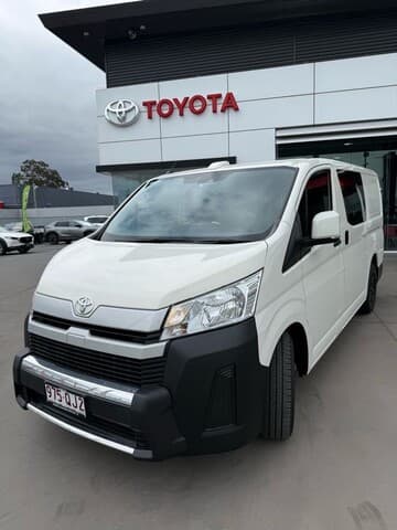 2024 Toyota Hiace LWB in White