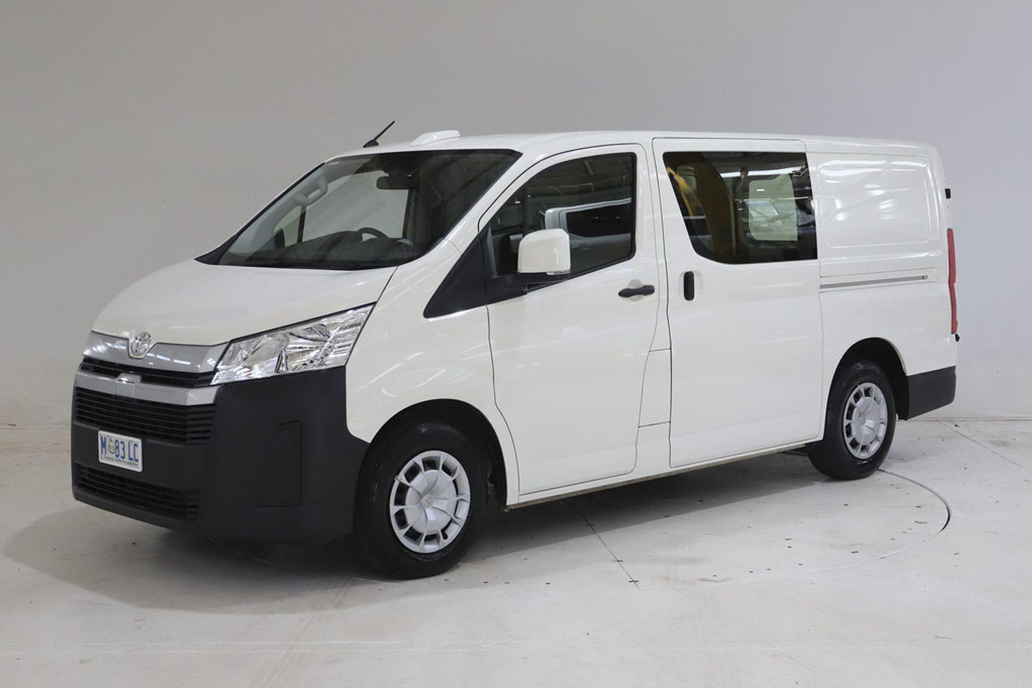 2024 Toyota Hiace LWB in White