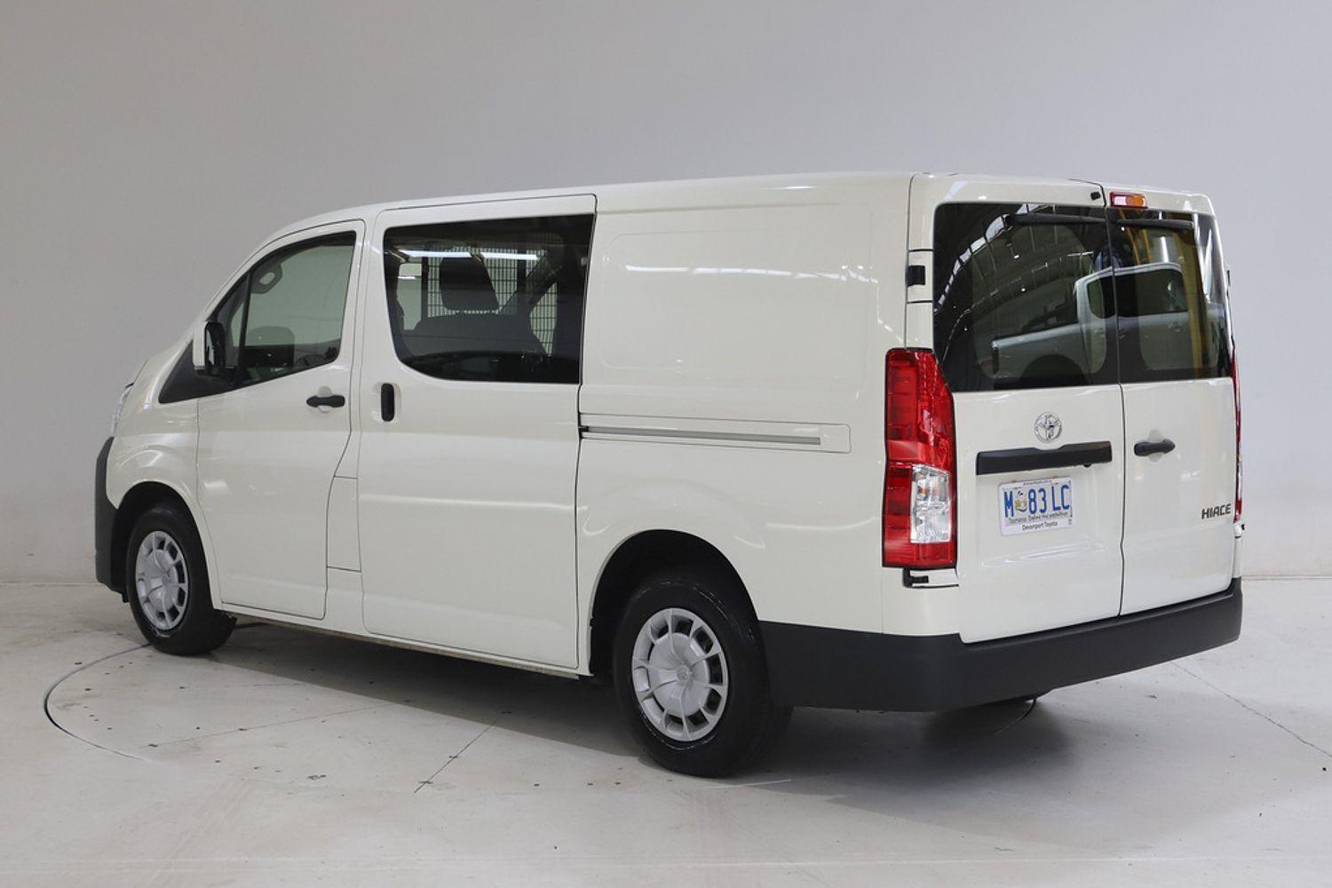 2024 Toyota Hiace LWB in White