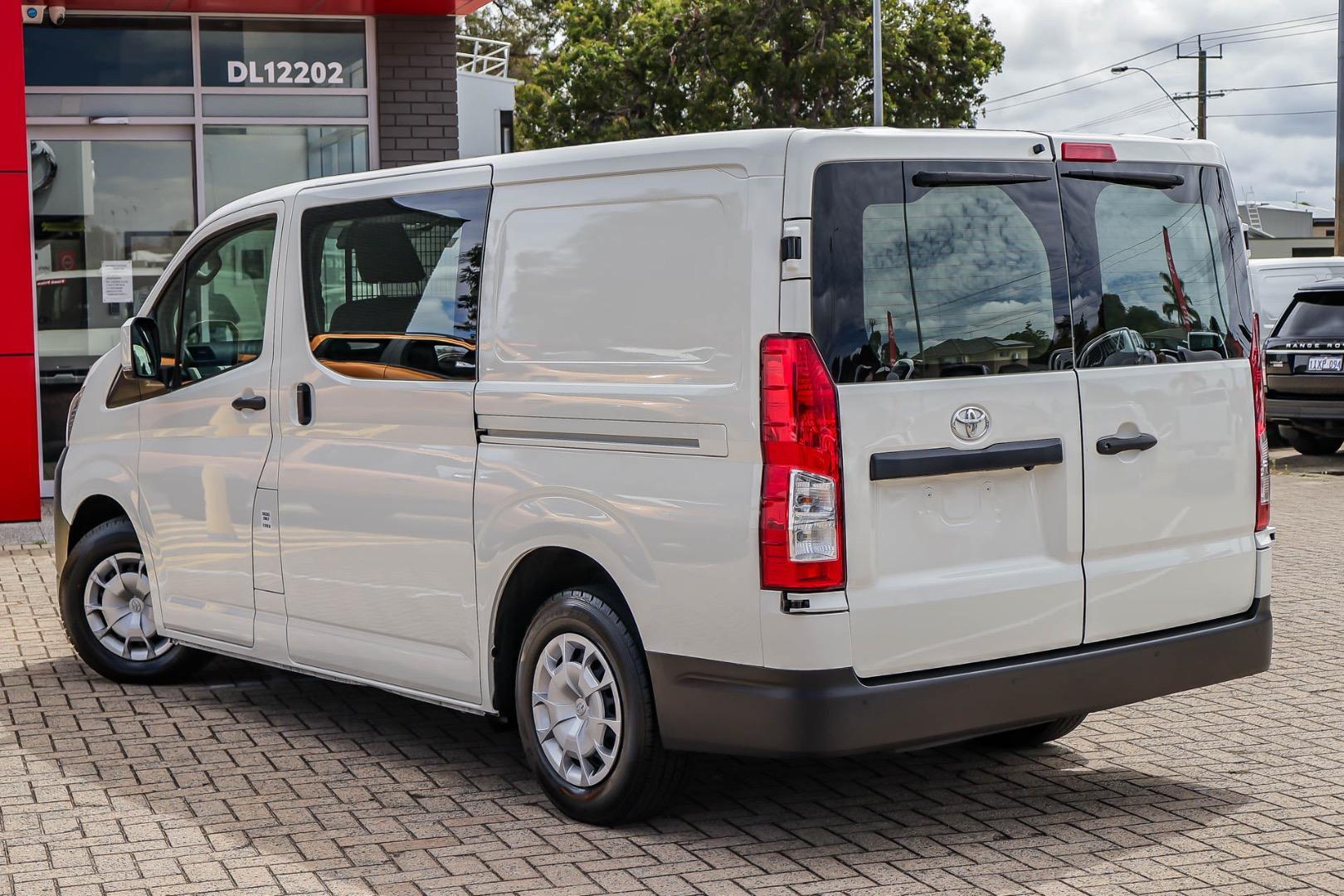 2023 Toyota Hiace LWB in White