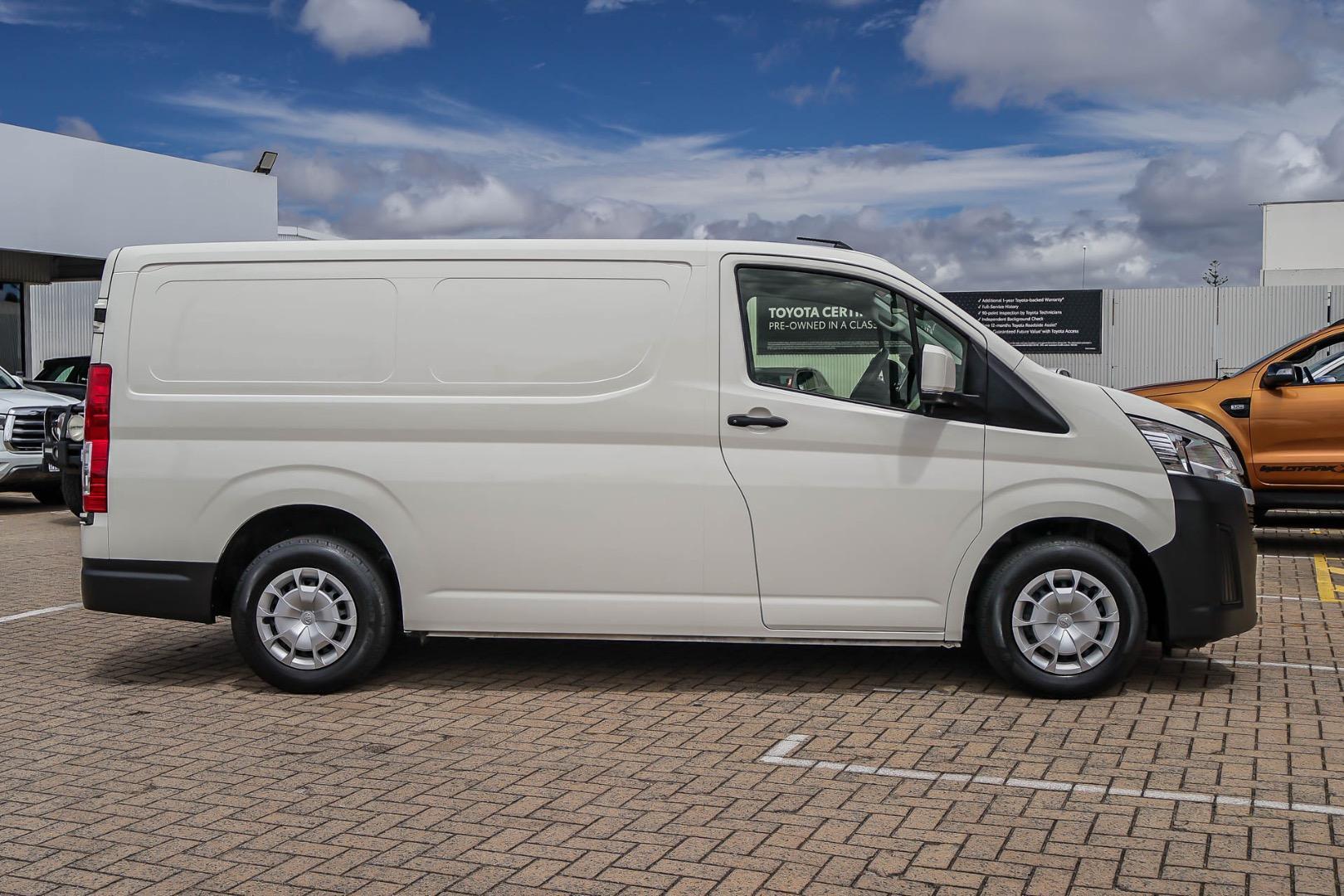 2023 Toyota Hiace LWB in White