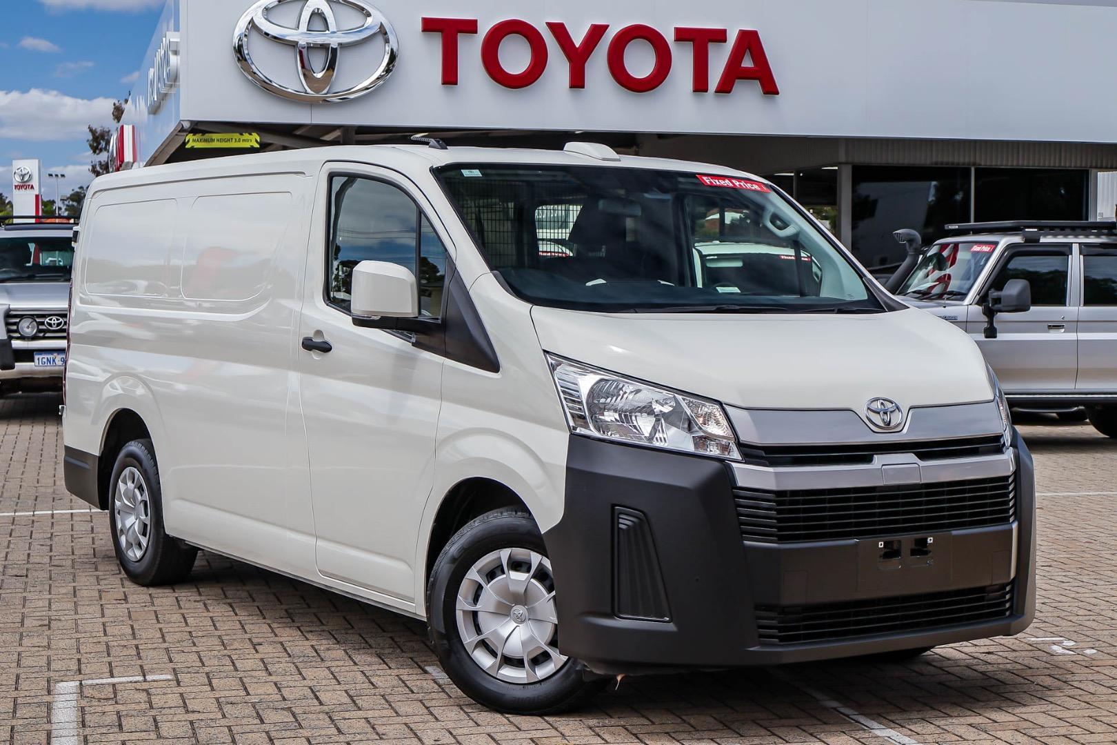 2023 Toyota Hiace LWB in White