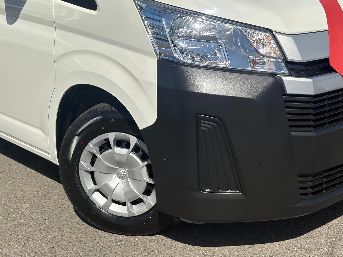 2023 Toyota Hiace LWB in White